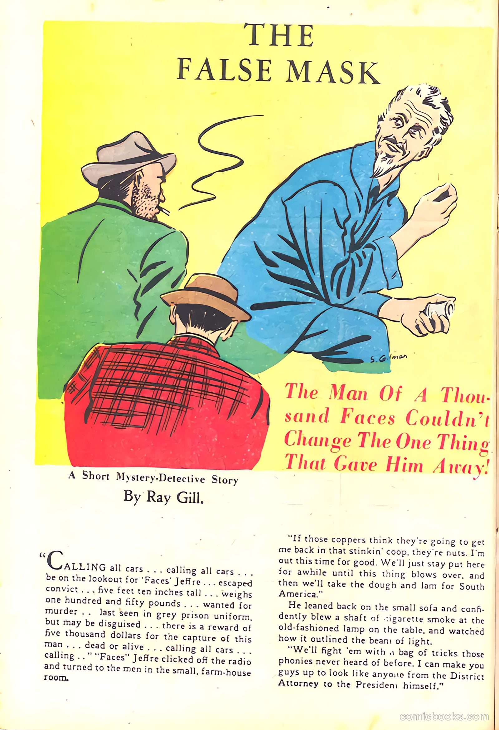 Amazing Mystery Funnies #1 (1938, Centaur) — page 32 of 68