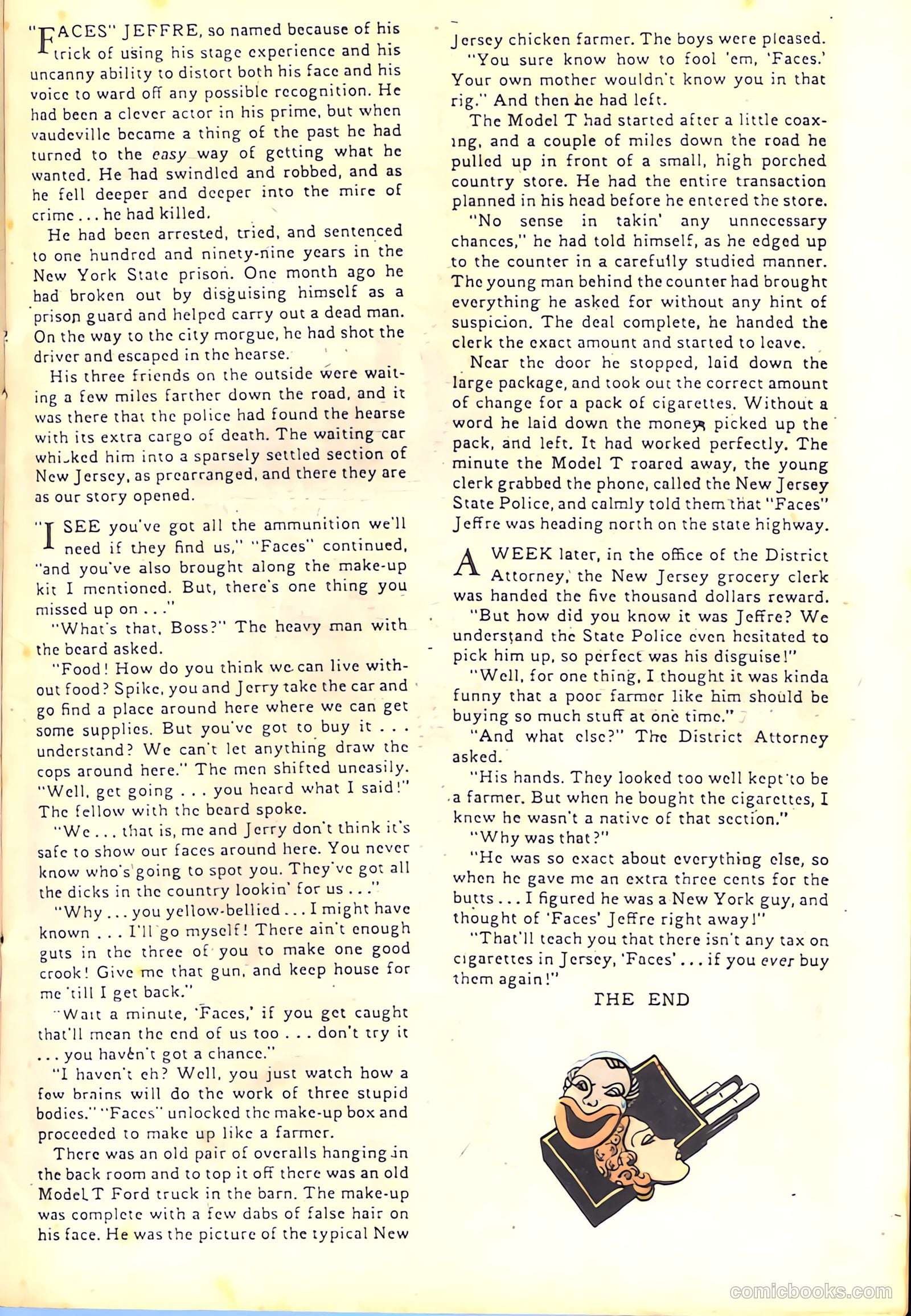 Amazing Mystery Funnies #1 (1938, Centaur) — page 33 of 68