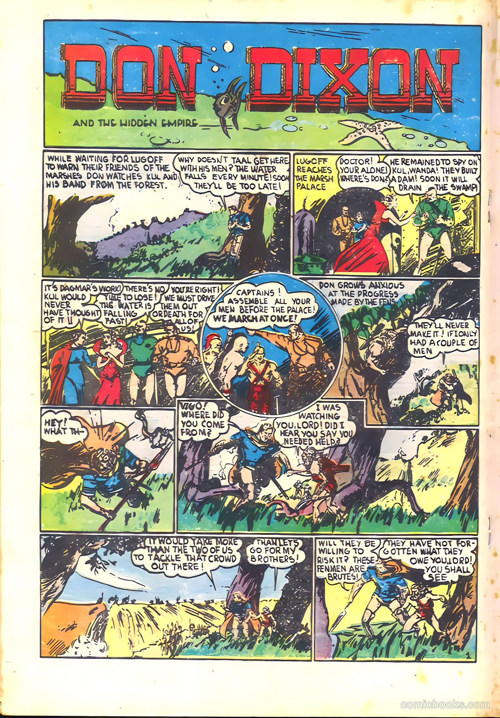 Amazing Mystery Funnies #1 (1938, Centaur) — page 34 of 68