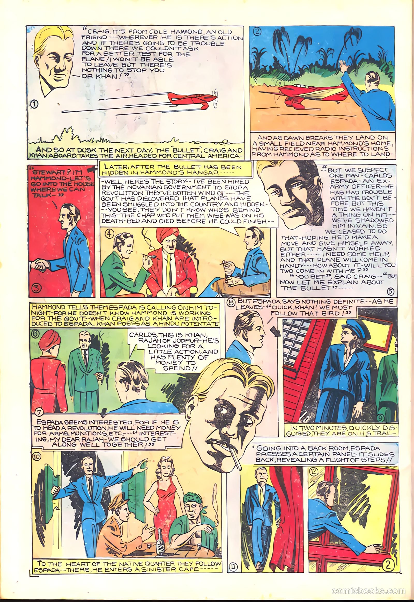 Amazing Mystery Funnies #1 (1938, Centaur) — page 42 of 68