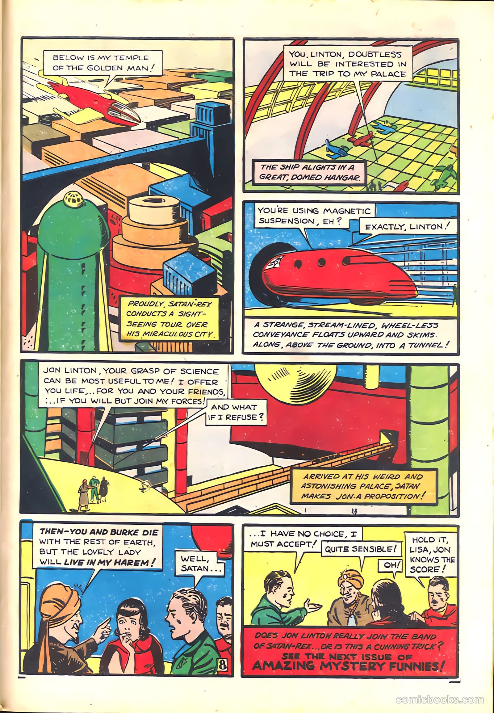 Amazing Mystery Funnies #1 (1938, Centaur) — page 55 of 68