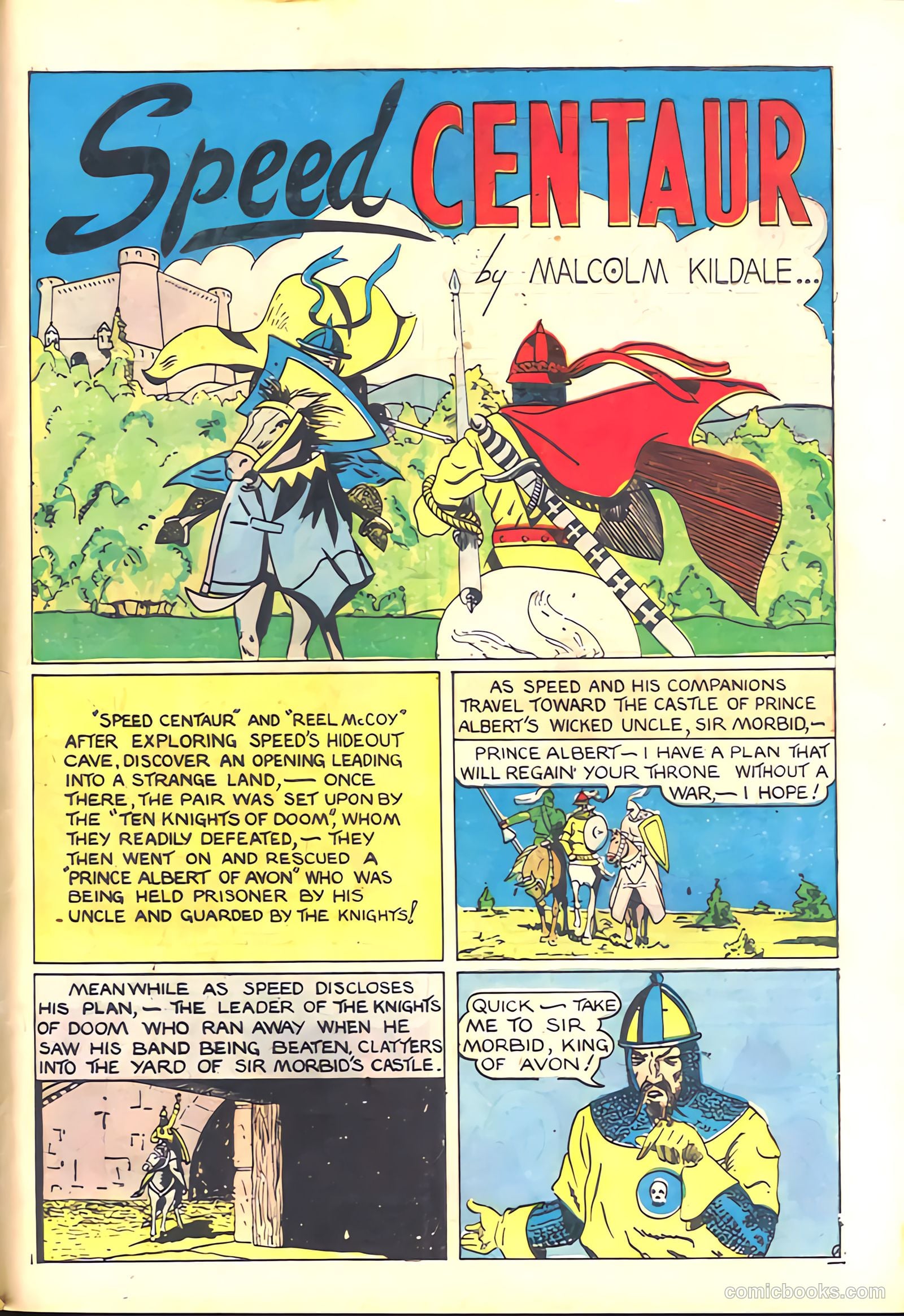 Amazing Mystery Funnies #1 (1938, Centaur) — page 57 of 68