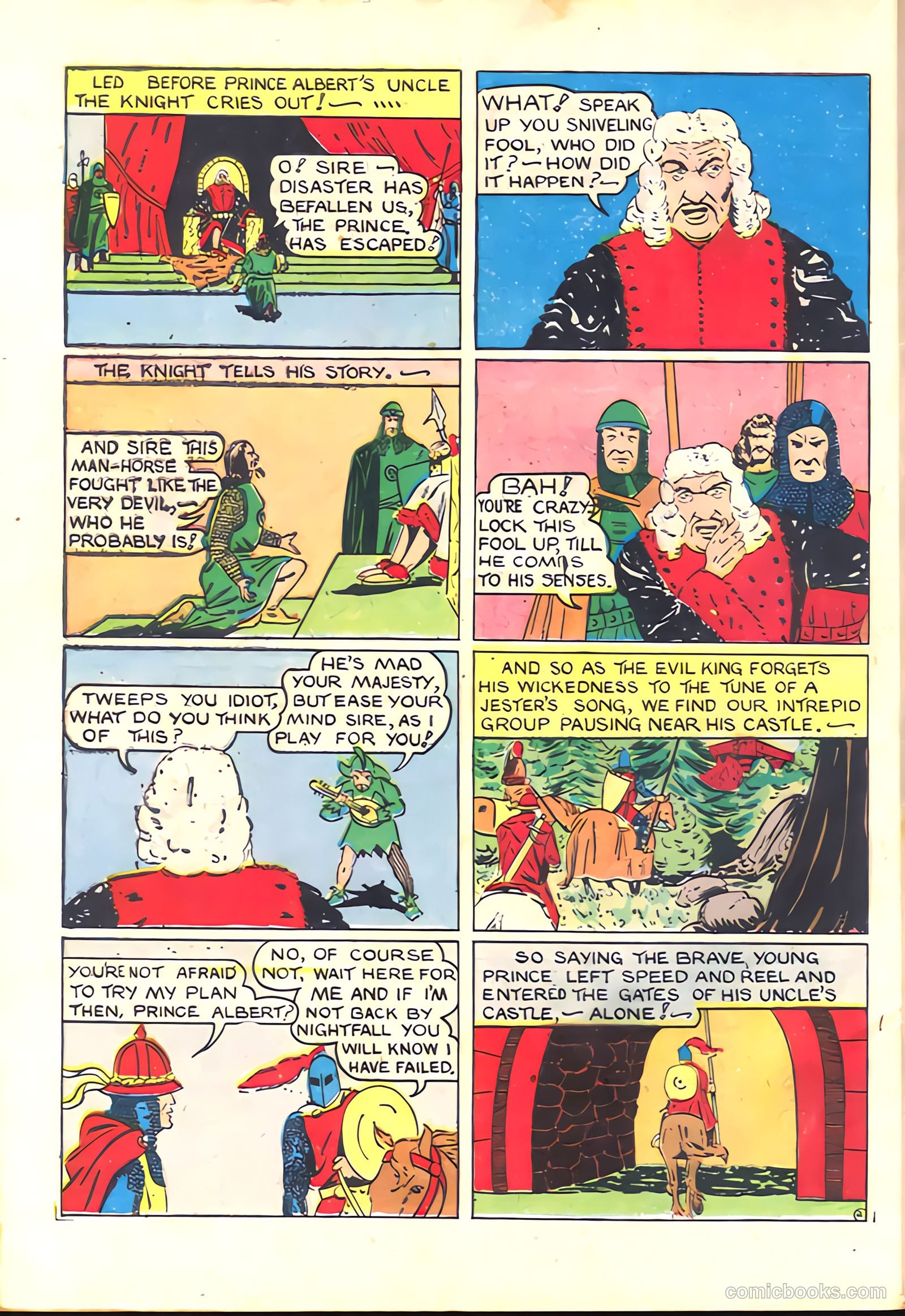 Amazing Mystery Funnies #1 (1938, Centaur) — page 58 of 68