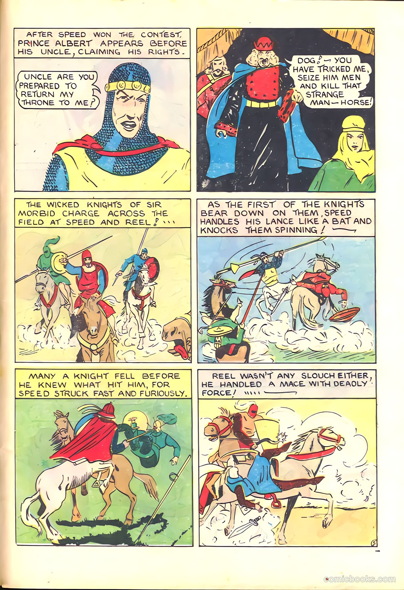 Amazing Mystery Funnies #1 (1938, Centaur) — page 61 of 68