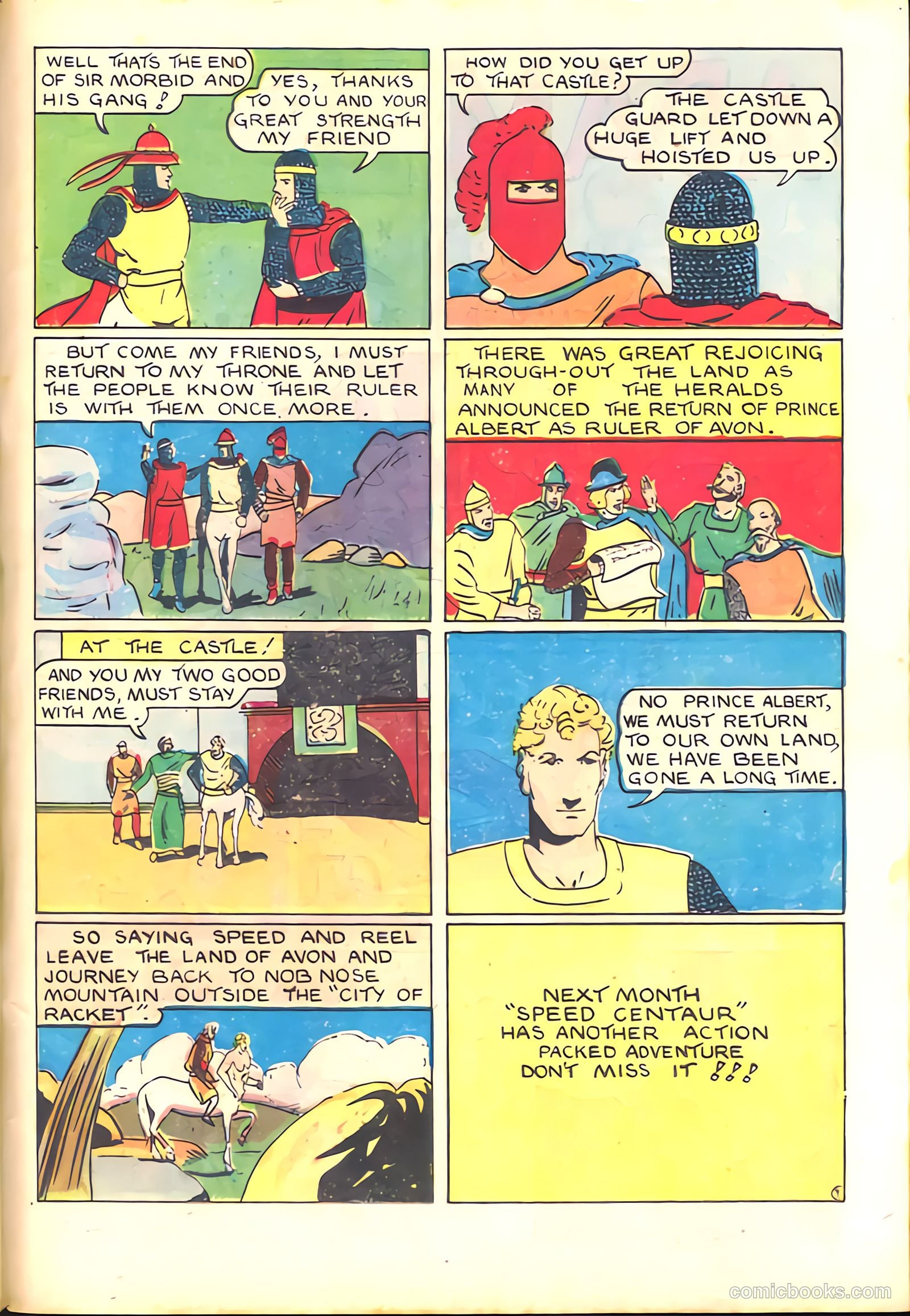 Amazing Mystery Funnies #1 (1938, Centaur) — page 65 of 68