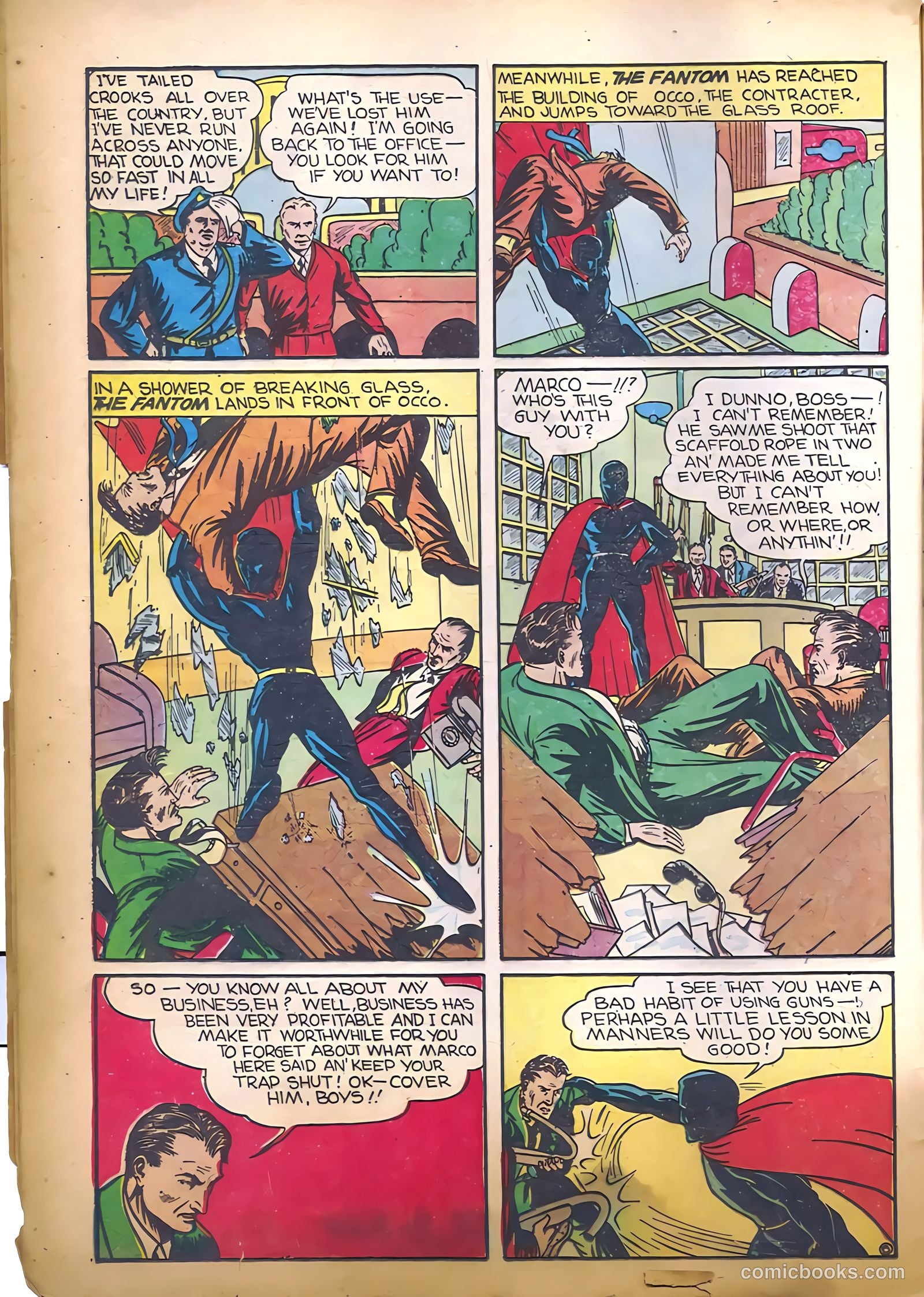 Amazing Mystery Funnies #11 (1939) — page 8 of 52