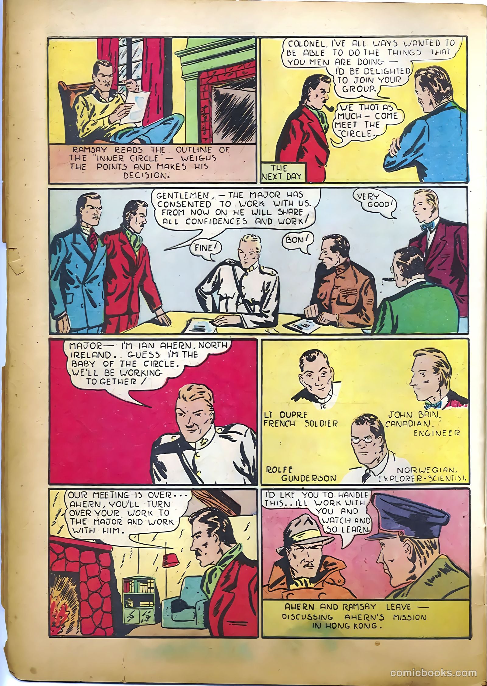 Amazing Mystery Funnies #11 (1939) — page 12 of 52