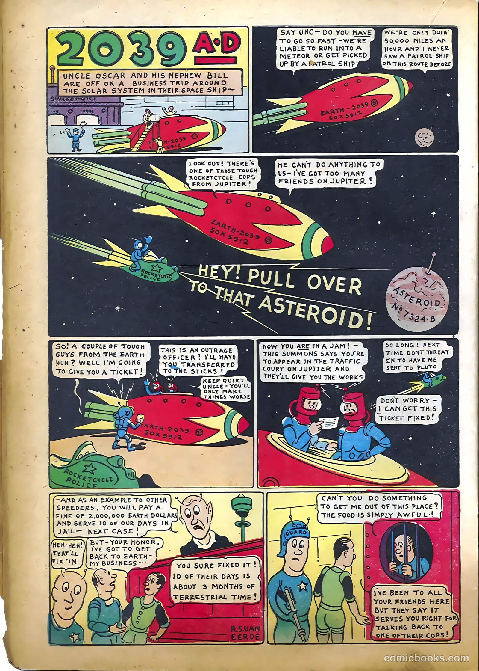 Amazing Mystery Funnies #11 (1939) — page 18 of 52