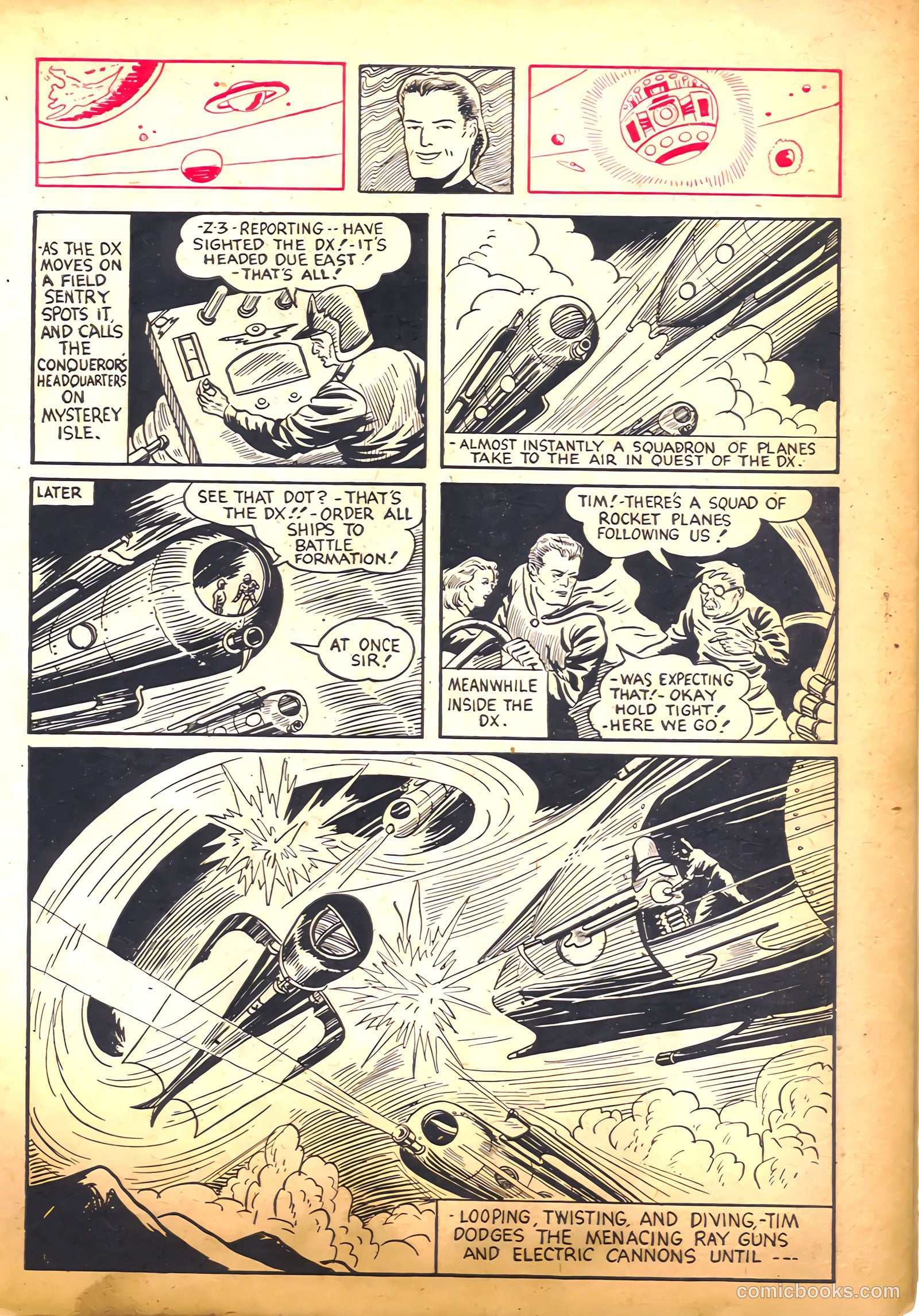 Amazing Mystery Funnies #11 (1939) — page 23 of 52
