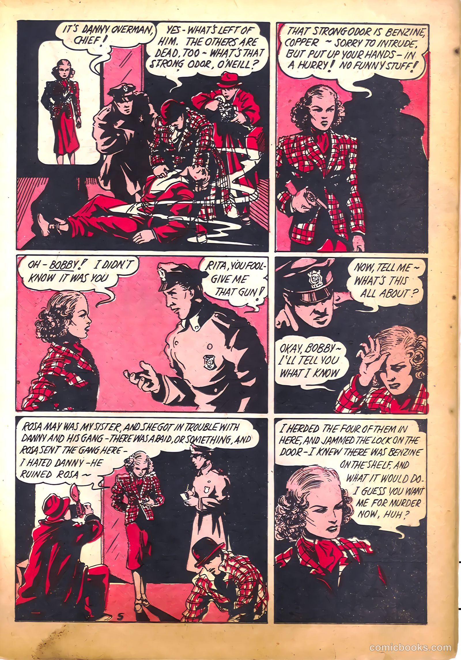 Amazing Mystery Funnies #11 (1939) — page 31 of 52