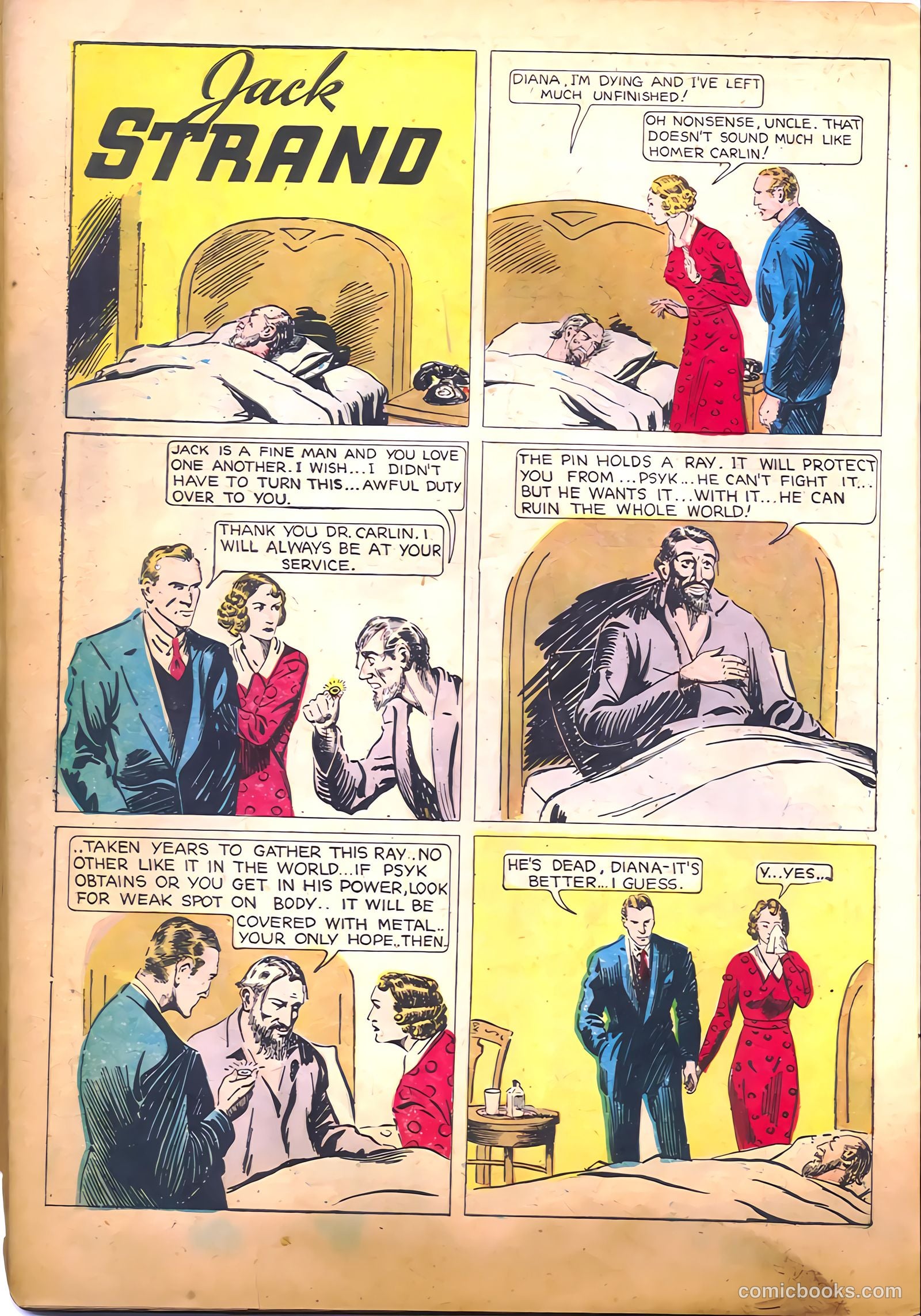 Amazing Mystery Funnies #11 (1939) — page 38 of 52