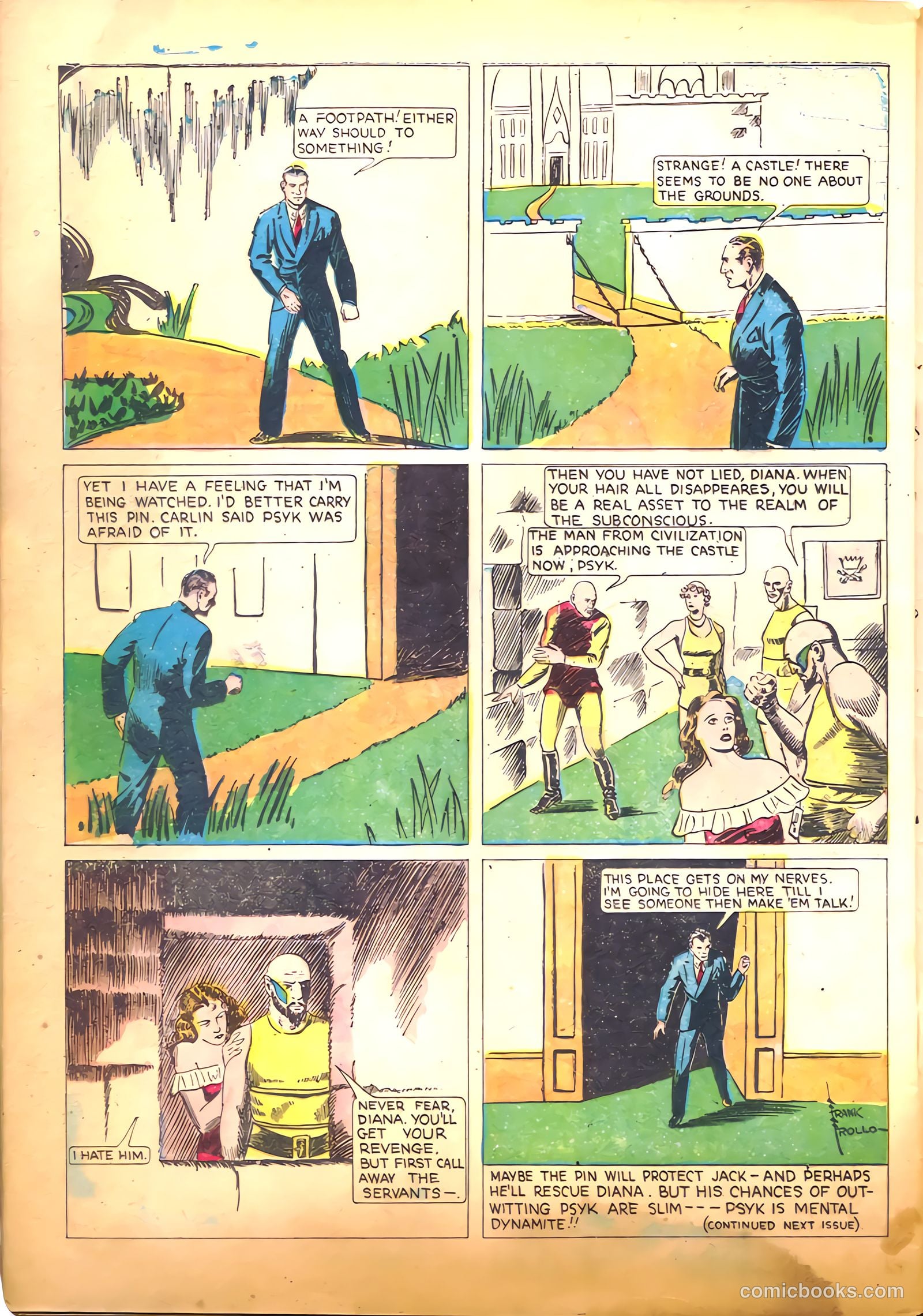 Amazing Mystery Funnies #11 (1939) — page 44 of 52