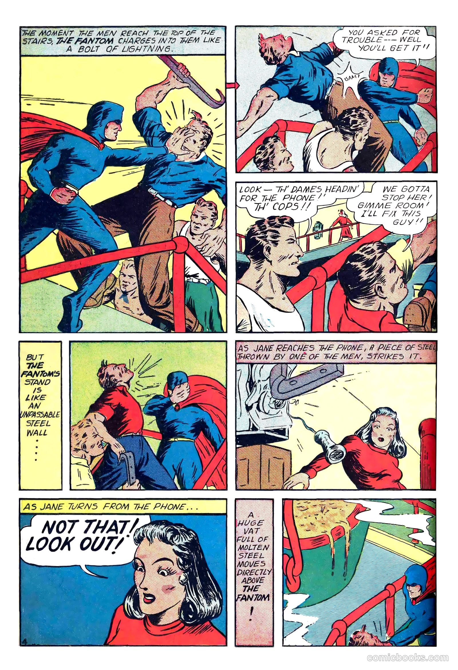 Amazing Mystery Funnies #12 (1939) — page 6 of 52