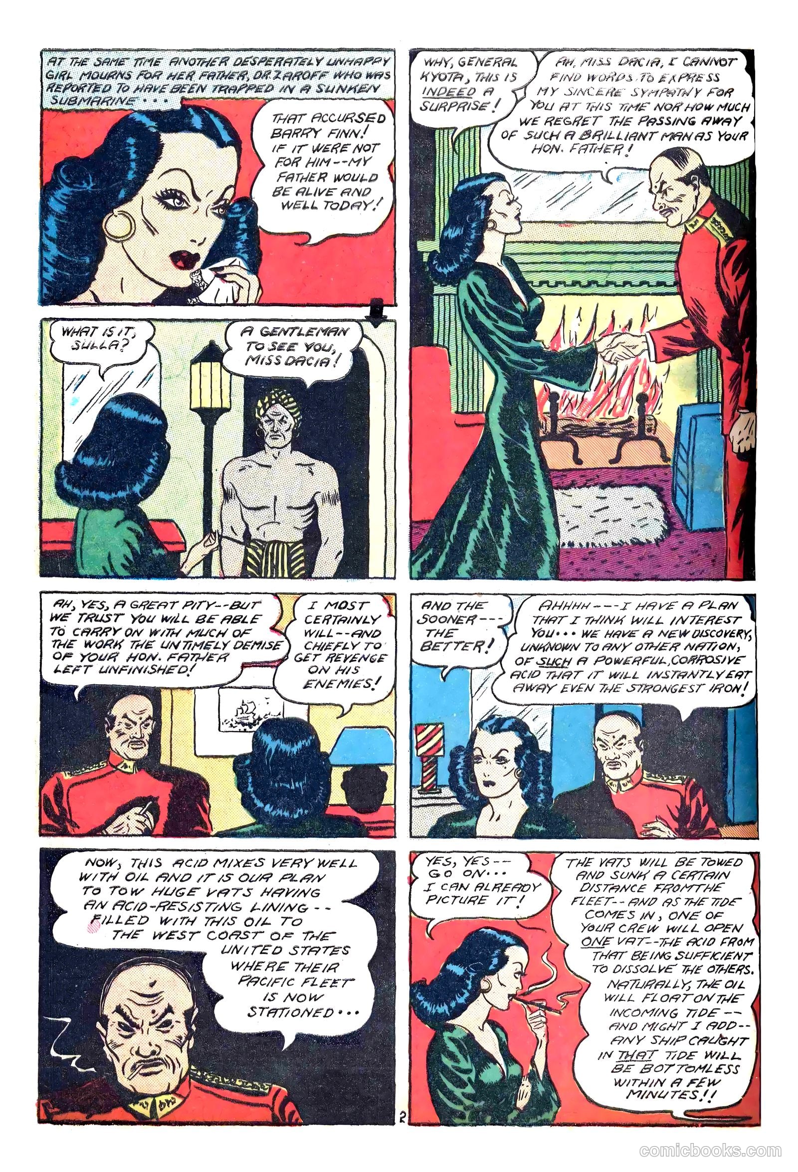 Amazing Mystery Funnies #12 (1939) — page 12 of 52