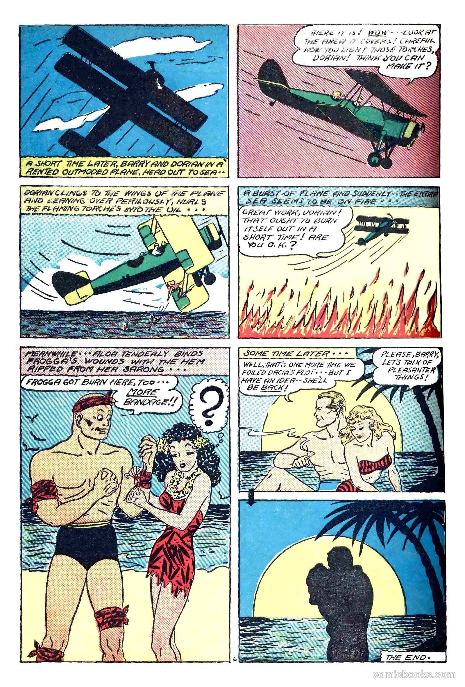 Amazing Mystery Funnies #12 (1939) — page 16 of 52