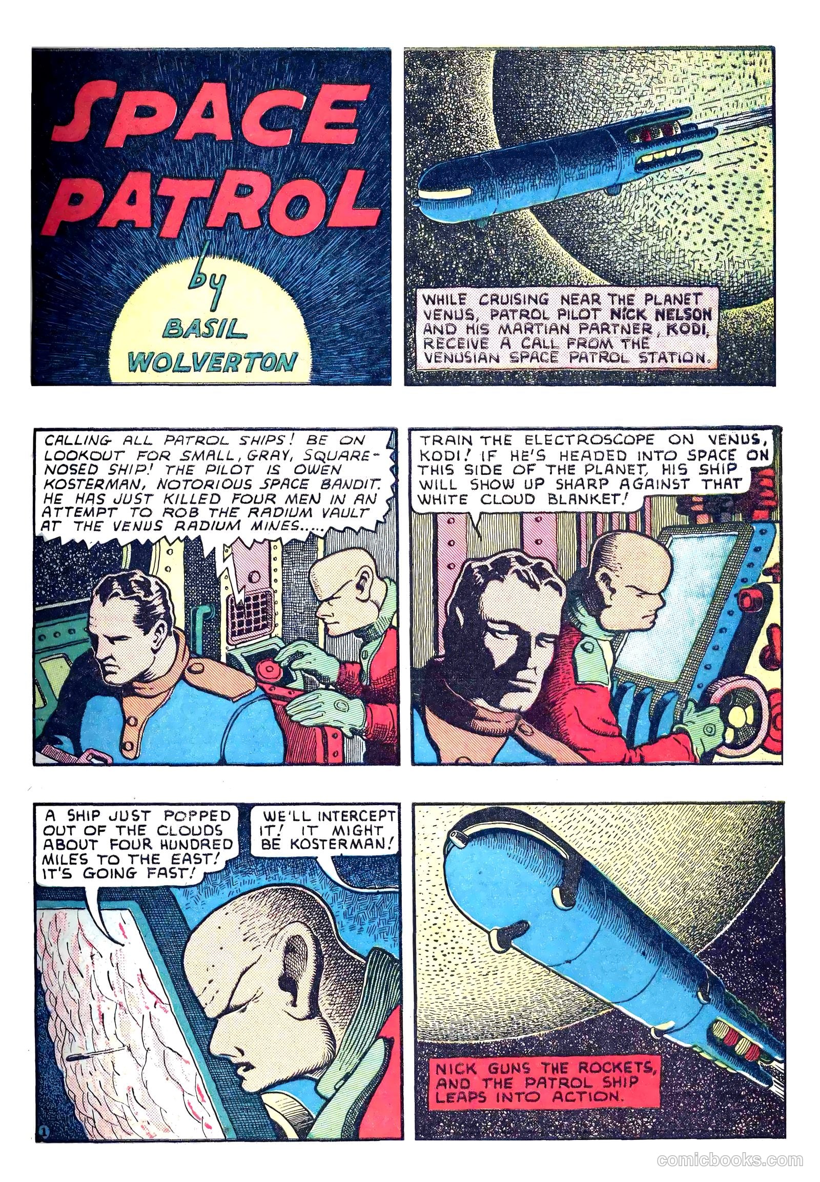 Amazing Mystery Funnies #12 (1939) — page 17 of 52