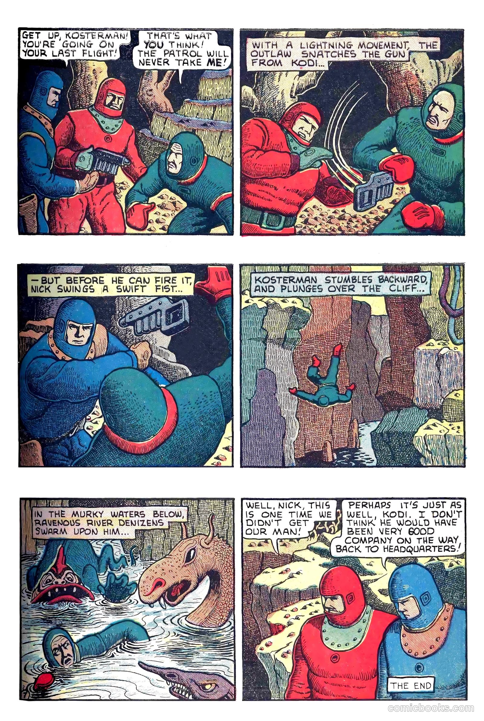 Amazing Mystery Funnies #12 (1939) — page 23 of 52