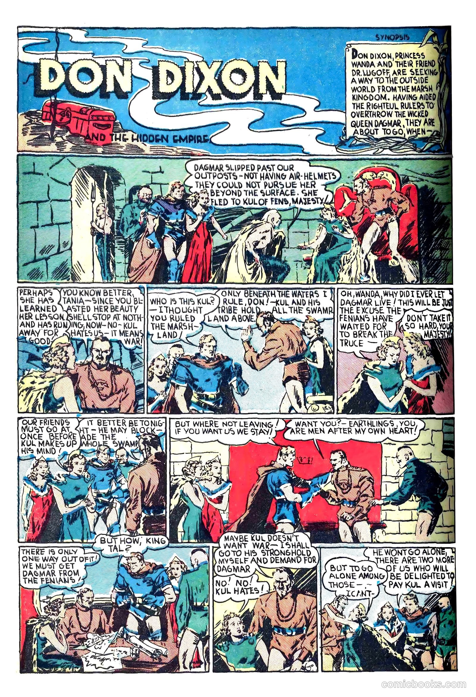 Amazing Mystery Funnies #12 (1939) — page 24 of 52
