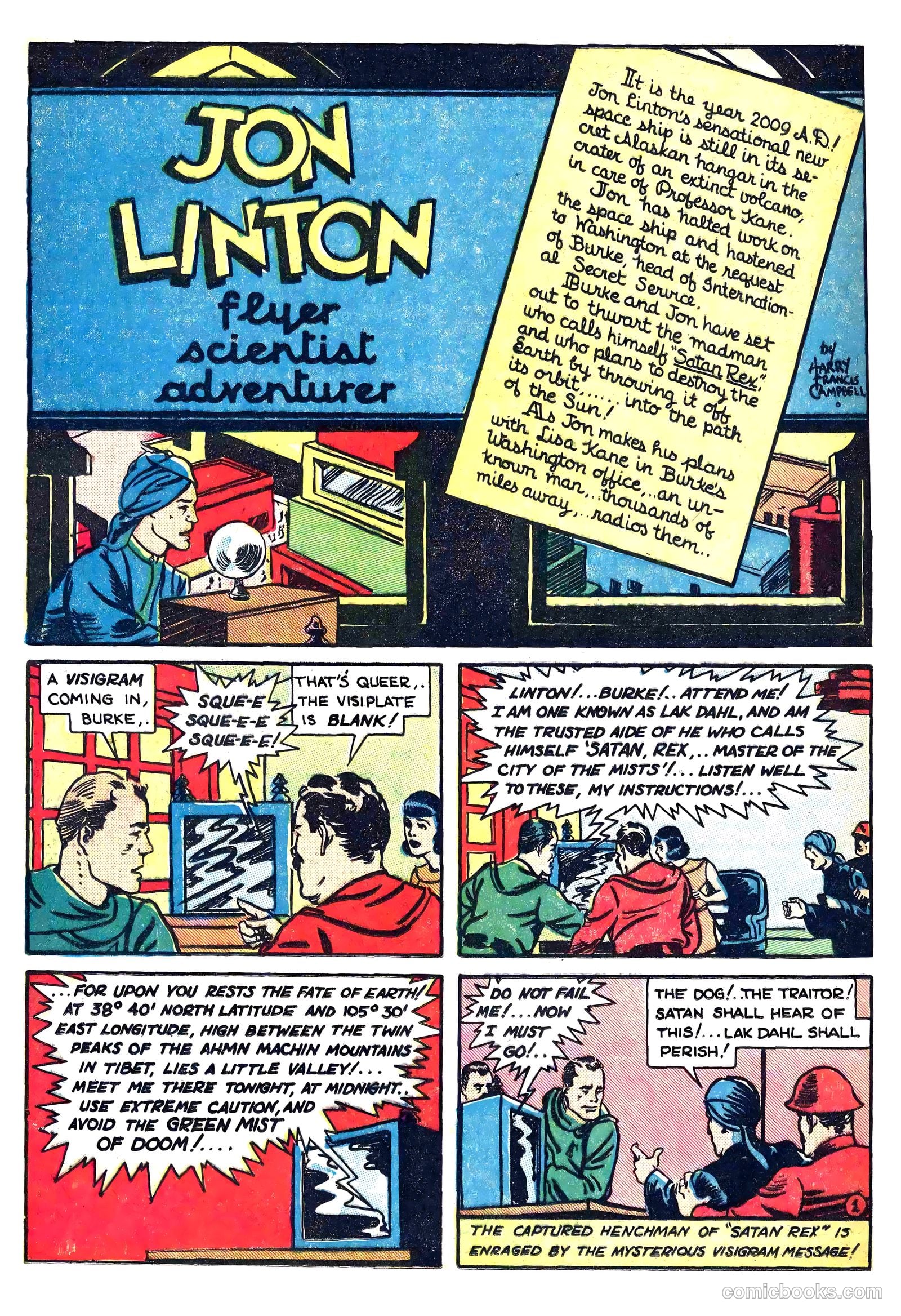 Amazing Mystery Funnies #12 (1939) — page 32 of 52