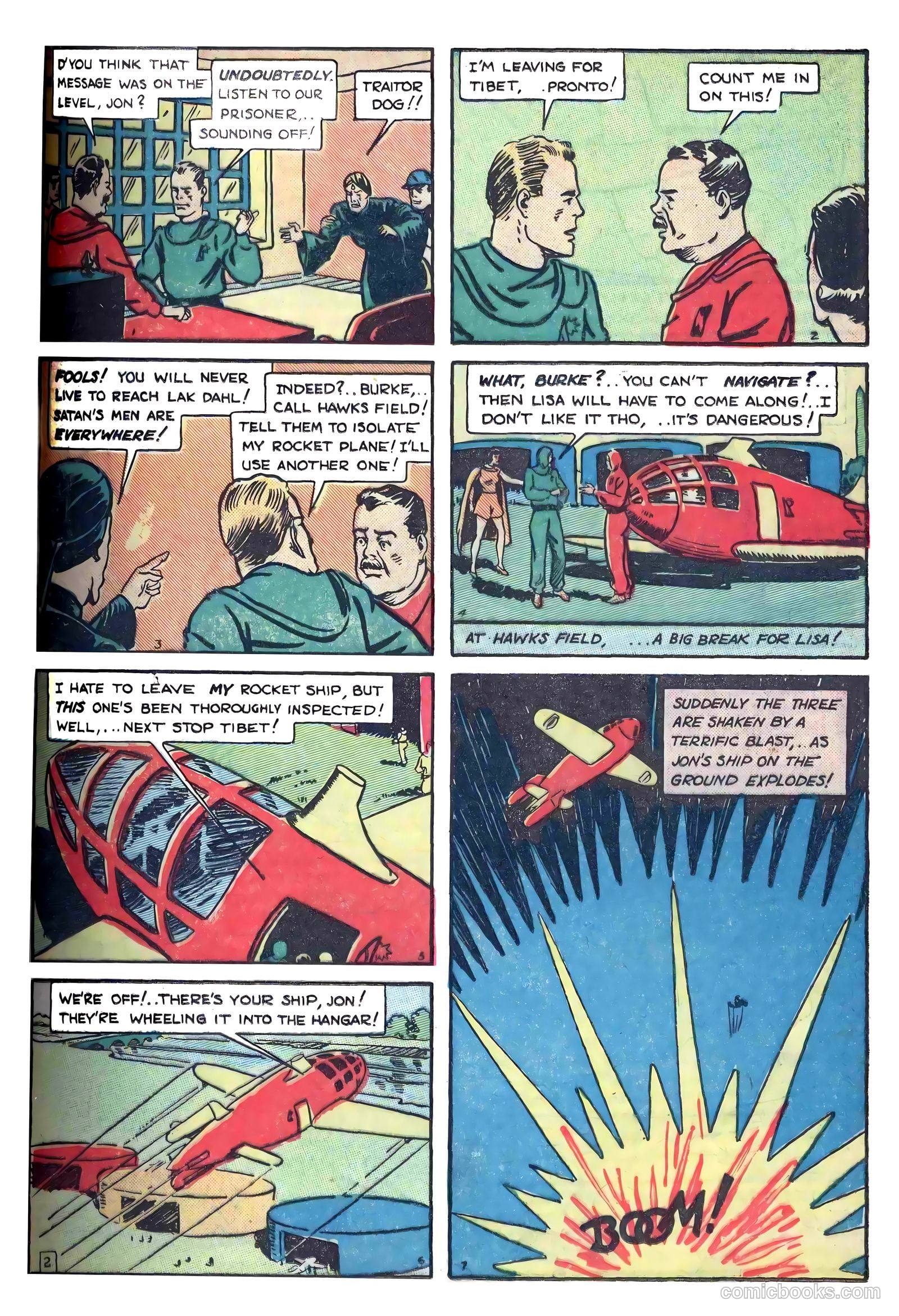 Amazing Mystery Funnies #12 (1939) — page 33 of 52