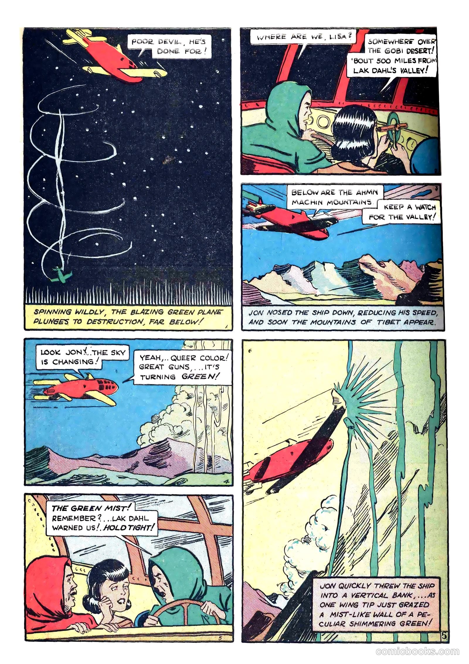 Amazing Mystery Funnies #12 (1939) — page 36 of 52