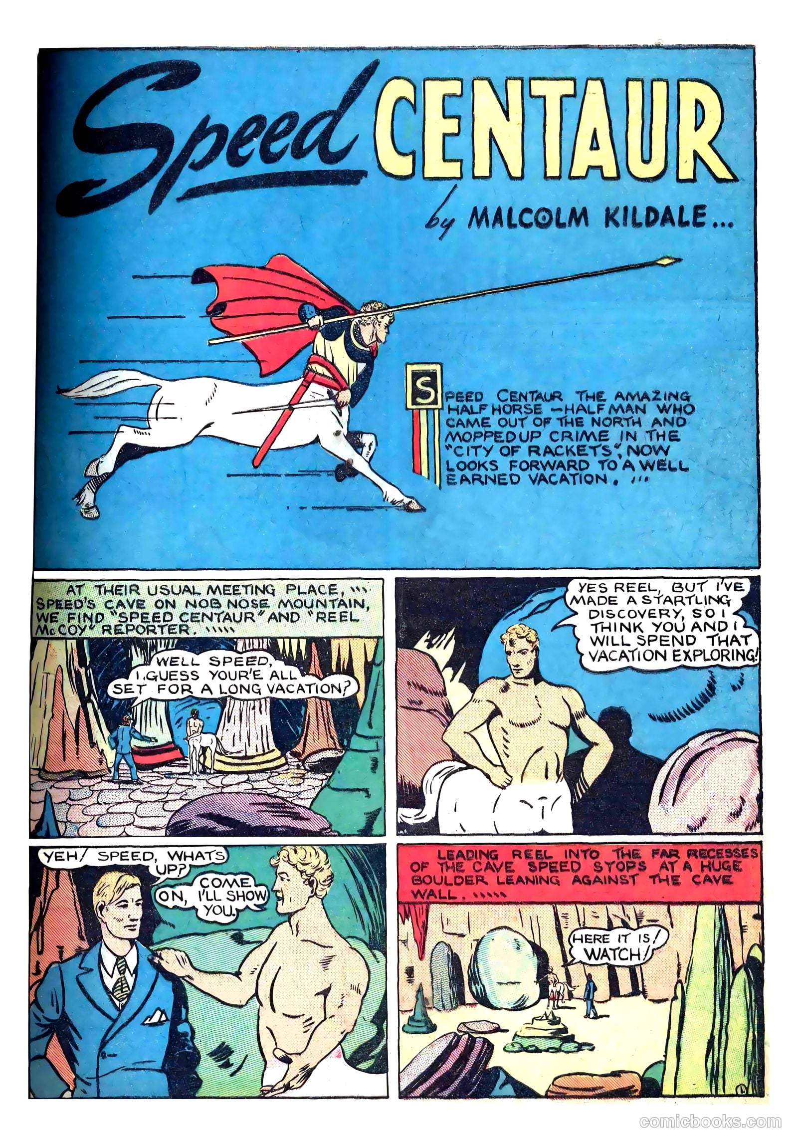 Amazing Mystery Funnies #12 (1939) — page 41 of 52