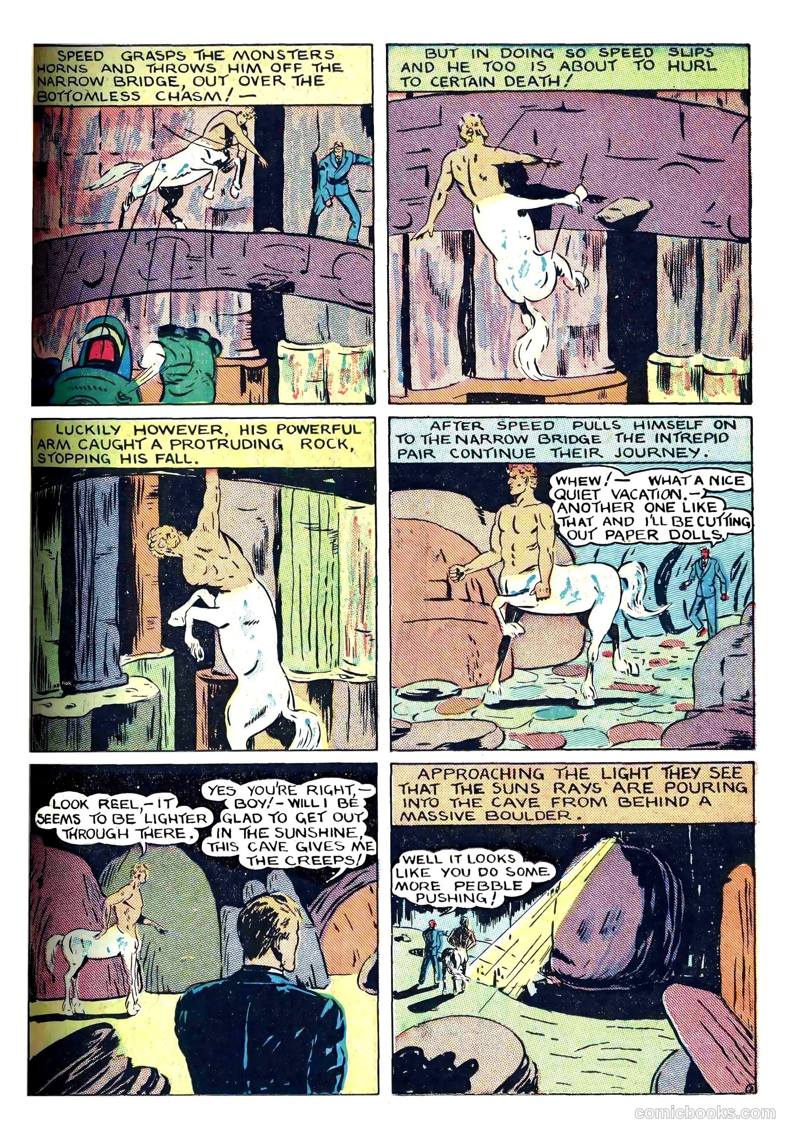 Amazing Mystery Funnies #12 (1939) — page 43 of 52