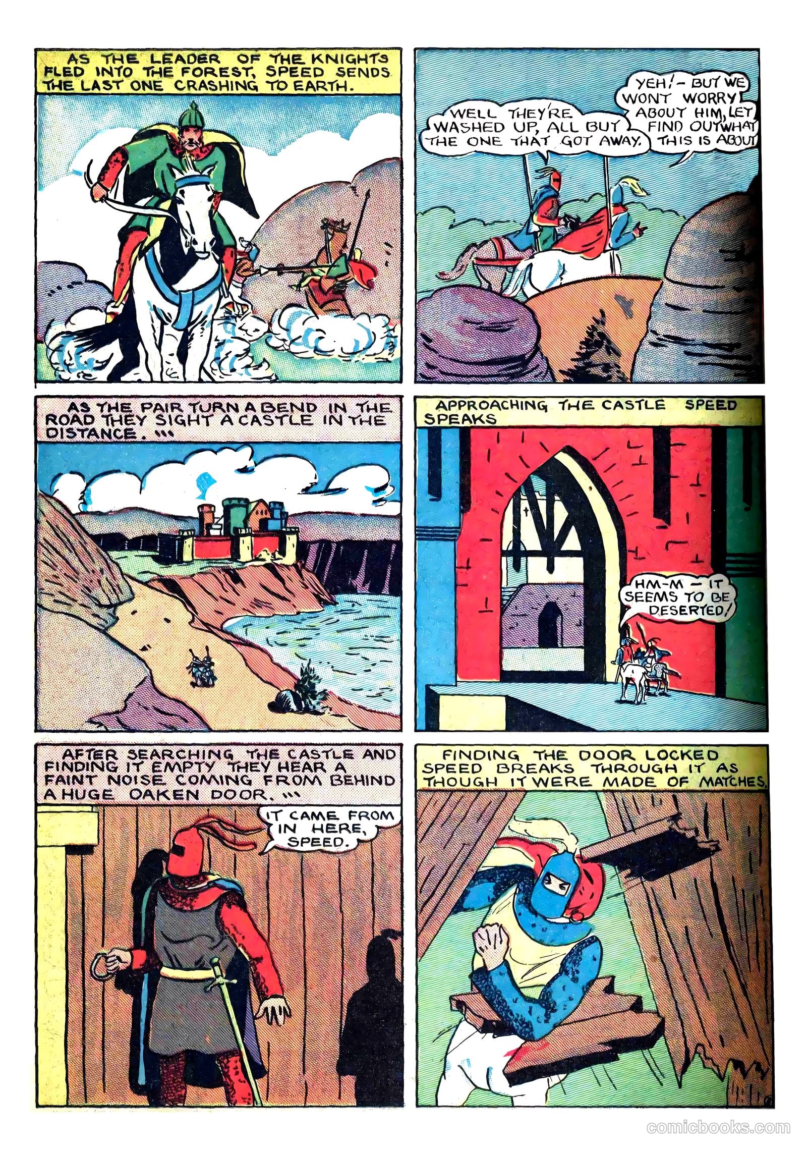 Amazing Mystery Funnies #12 (1939) — page 48 of 52