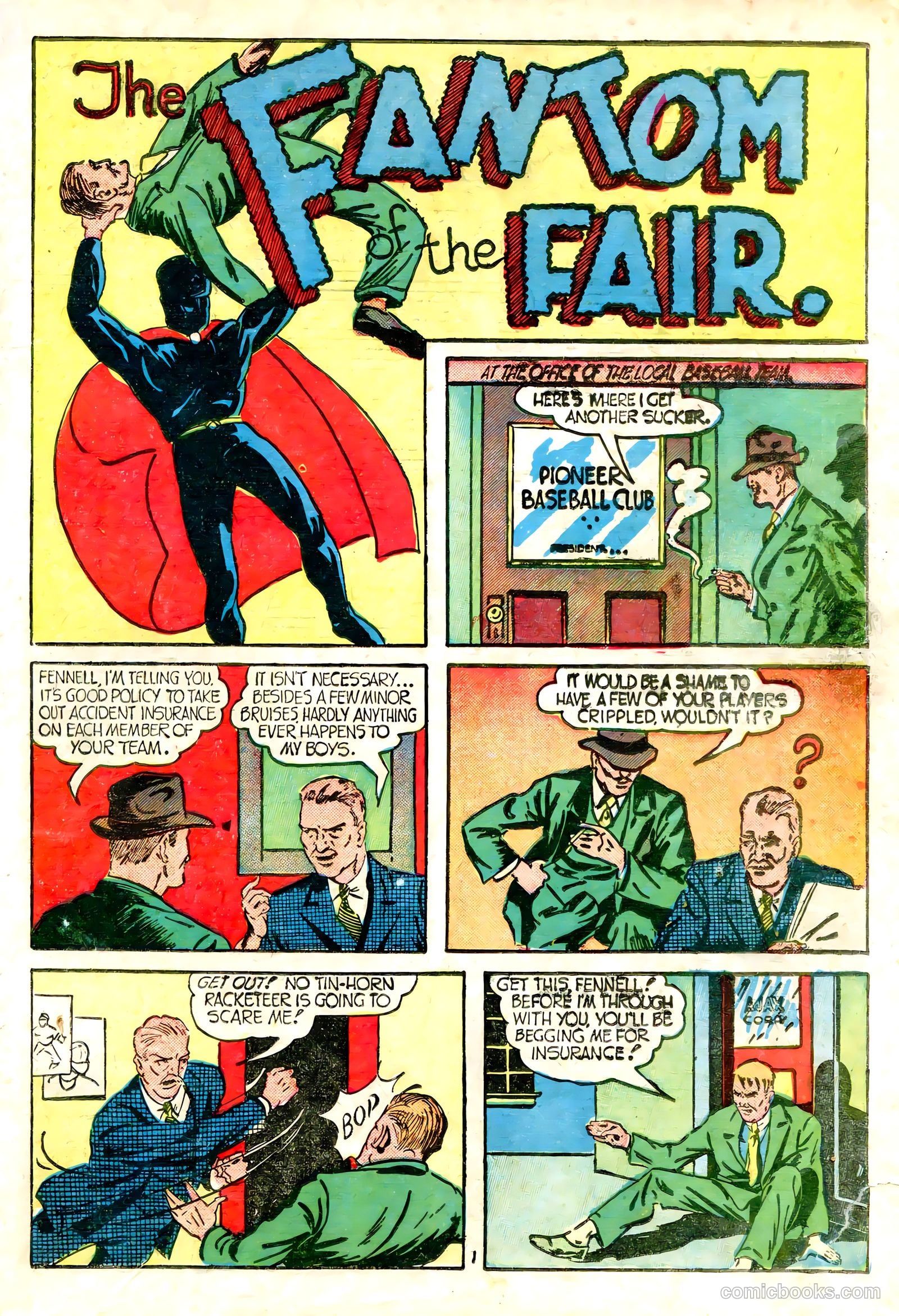 Amazing Mystery Funnies #22 (1942, Centaur) — page 2 of 66