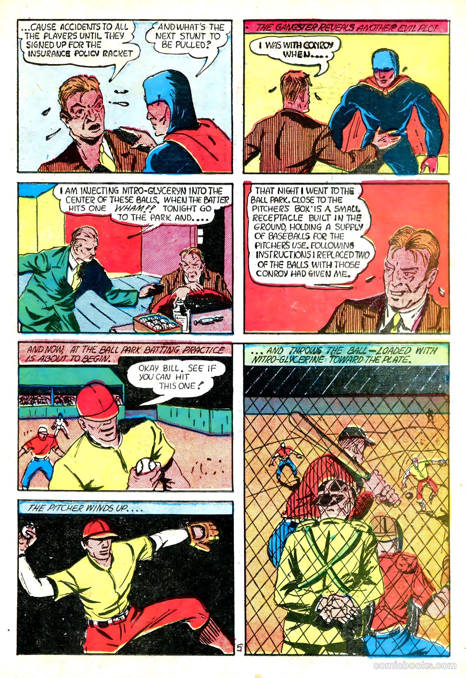 Amazing Mystery Funnies #22 (1942, Centaur) — page 6 of 66