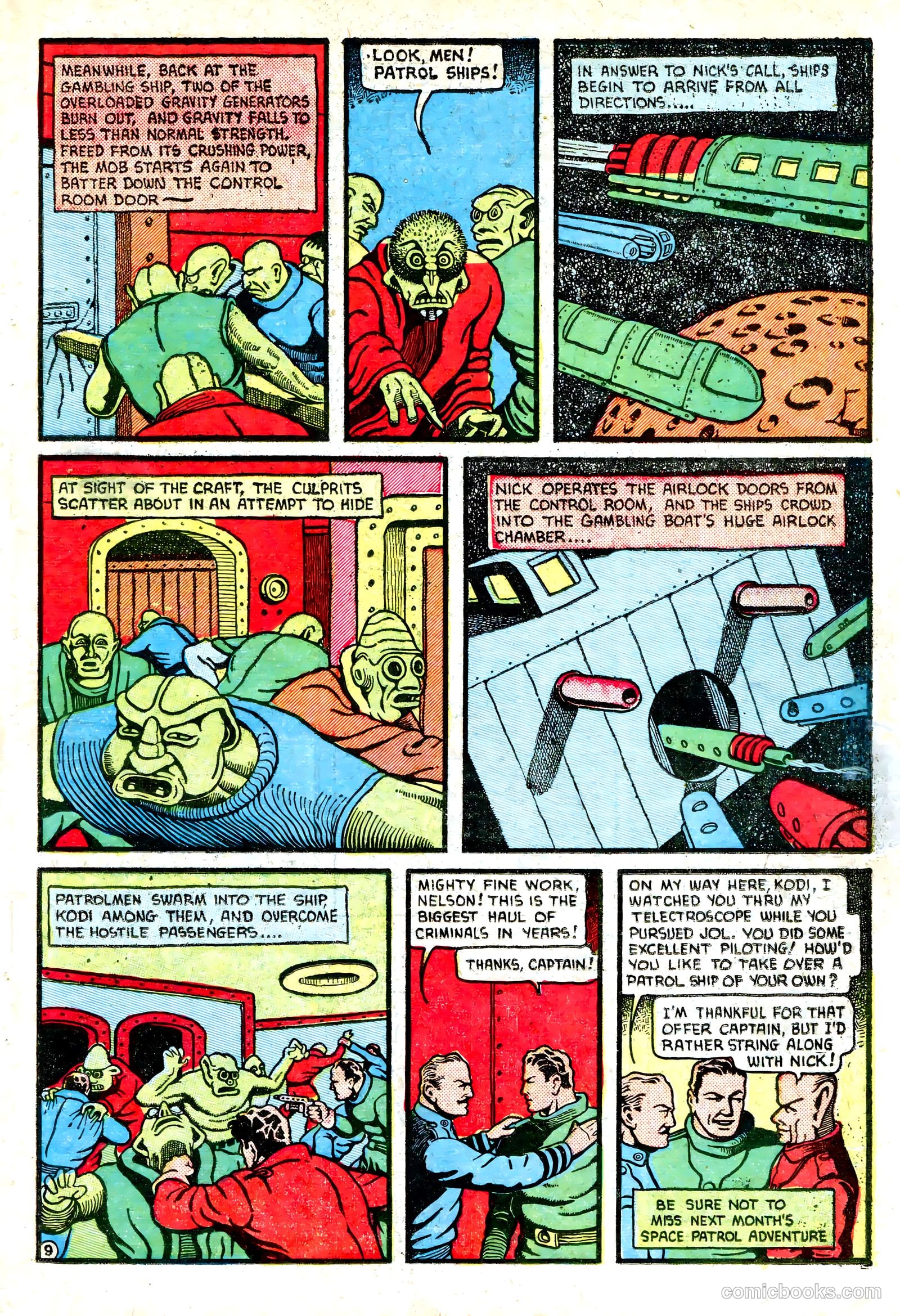 Amazing Mystery Funnies #22 (1942, Centaur) — page 18 of 66