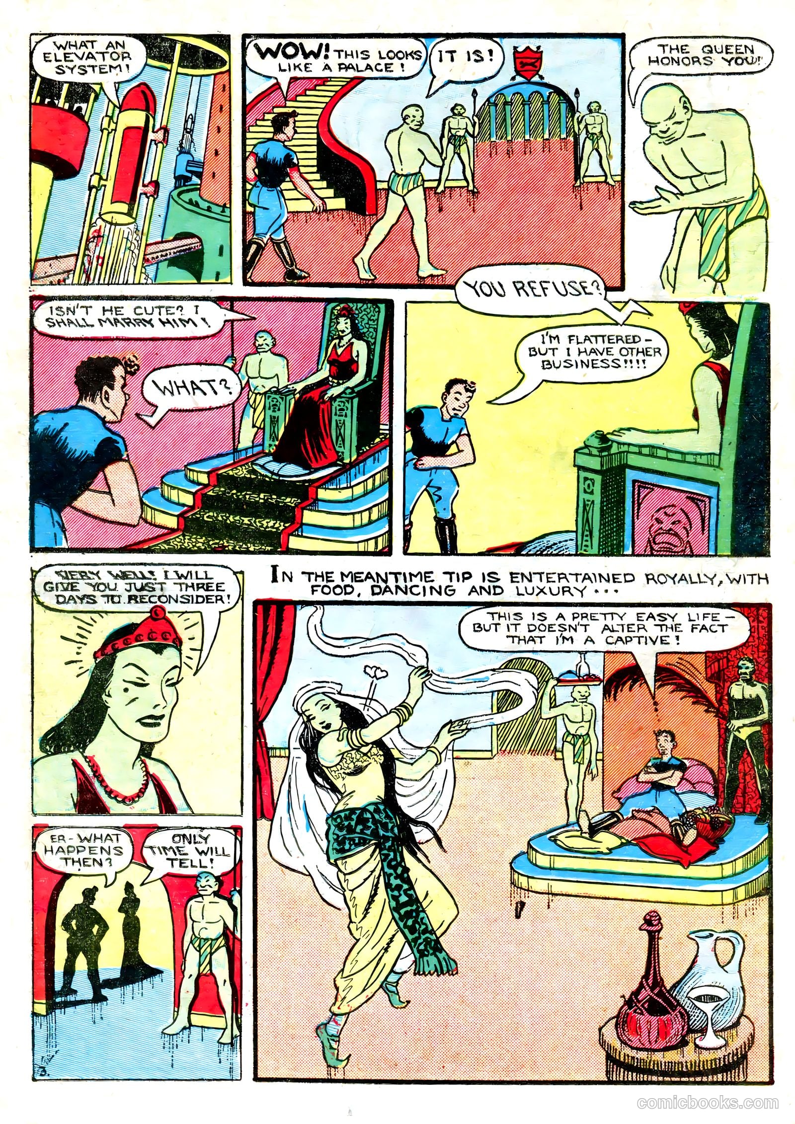 Amazing Mystery Funnies #22 (1942, Centaur) — page 21 of 66