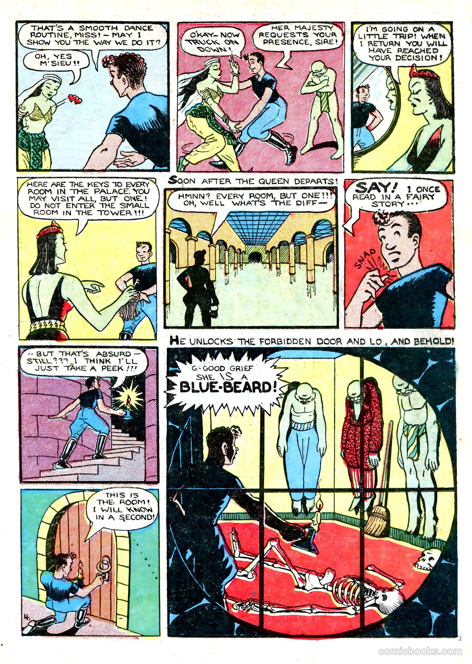 Amazing Mystery Funnies #22 (1942, Centaur) — page 22 of 66