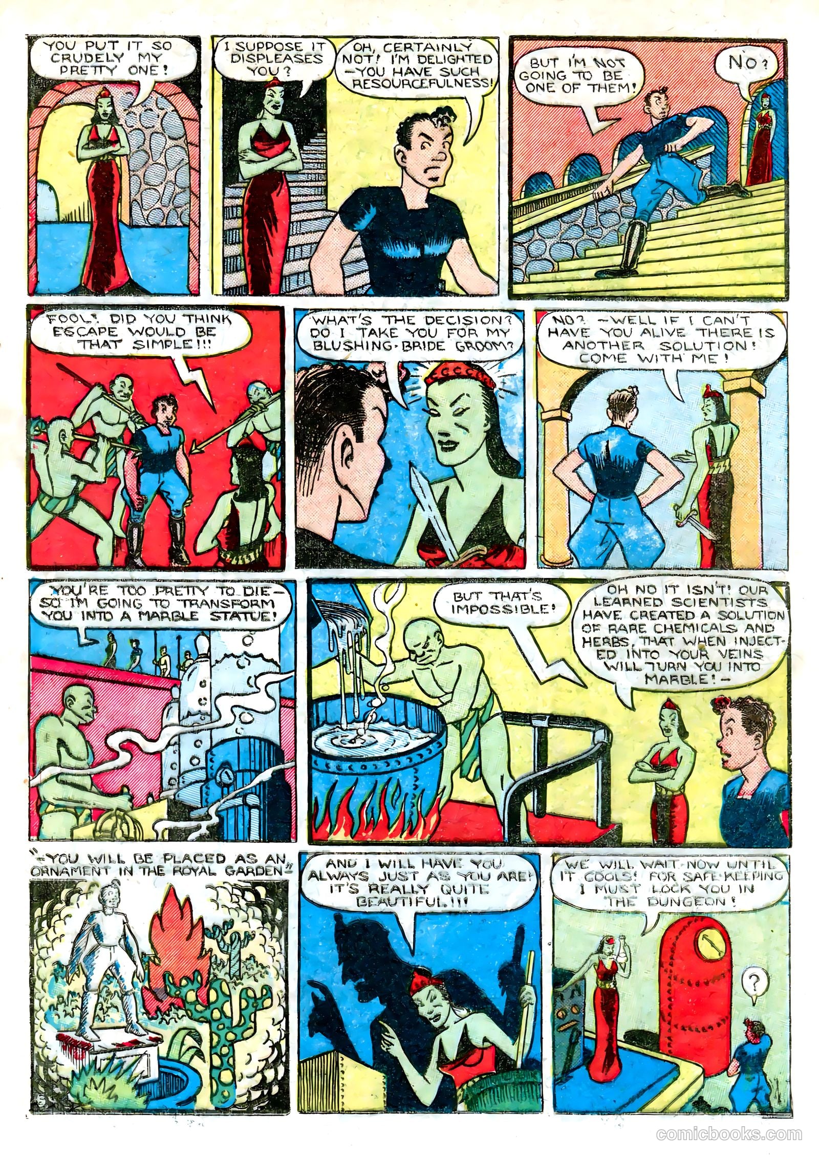 Amazing Mystery Funnies #22 (1942, Centaur) — page 23 of 66