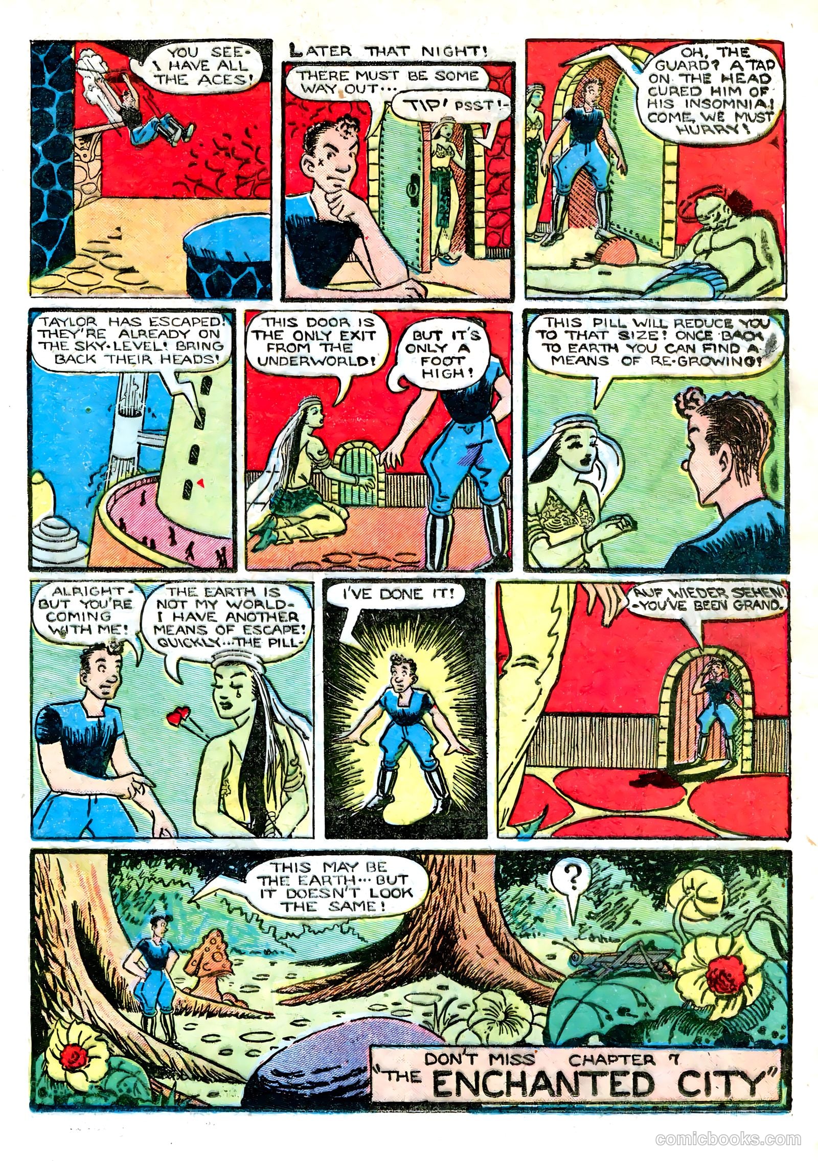Amazing Mystery Funnies #22 (1942, Centaur) — page 24 of 66