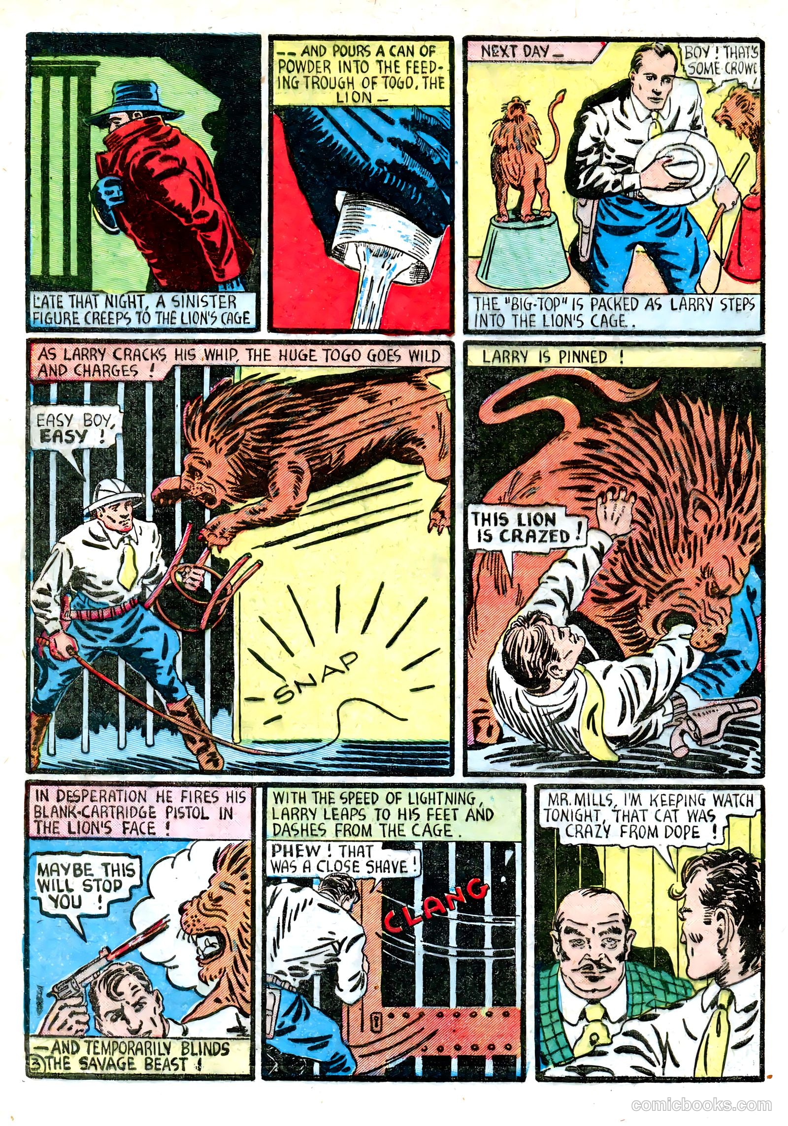 Amazing Mystery Funnies #22 (1942, Centaur) — page 27 of 66