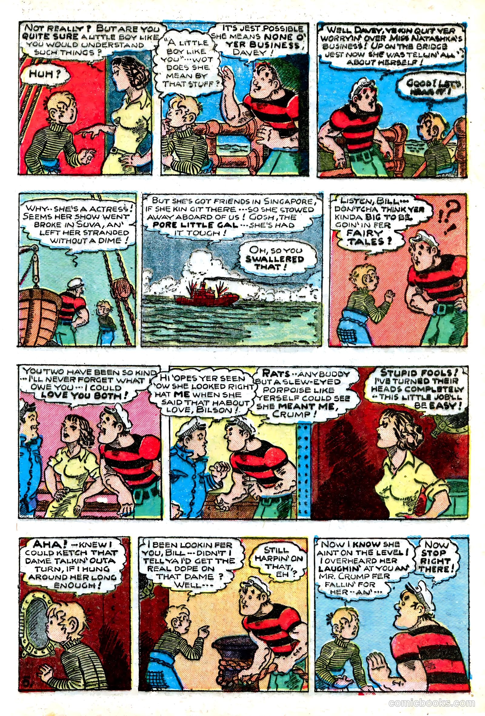 Amazing Mystery Funnies #22 (1942, Centaur) — page 36 of 66