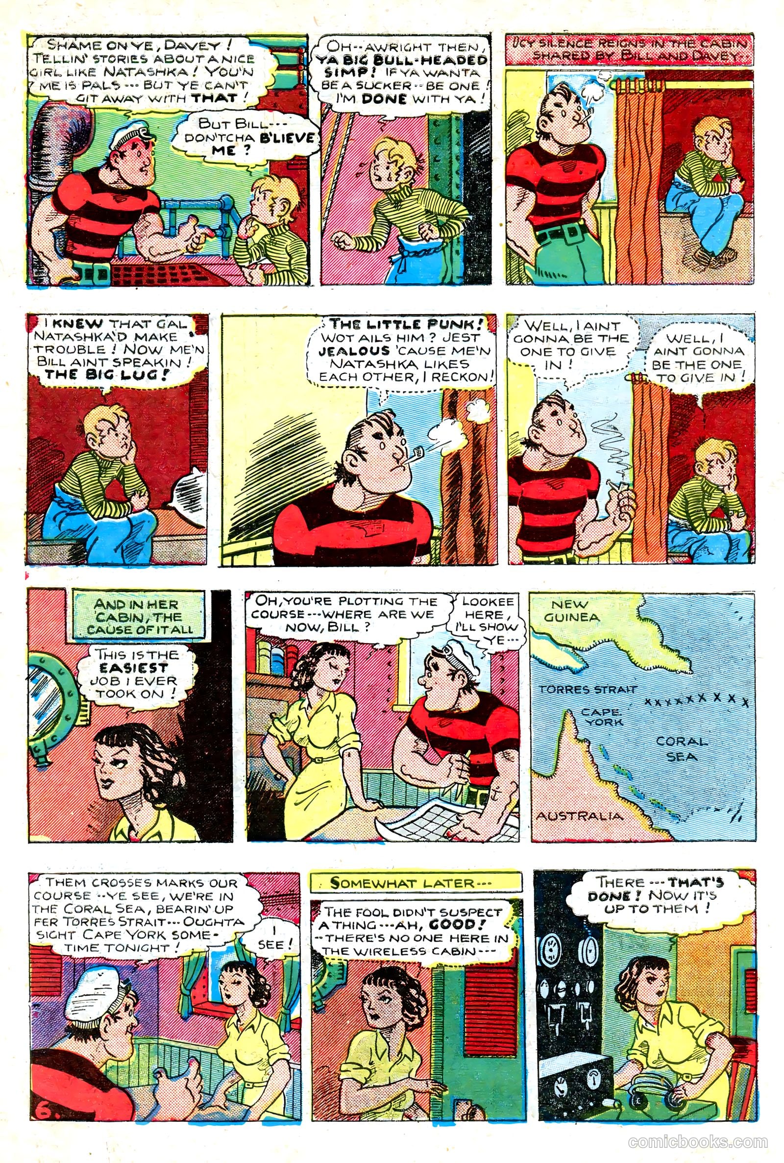 Amazing Mystery Funnies #22 (1942, Centaur) — page 37 of 66