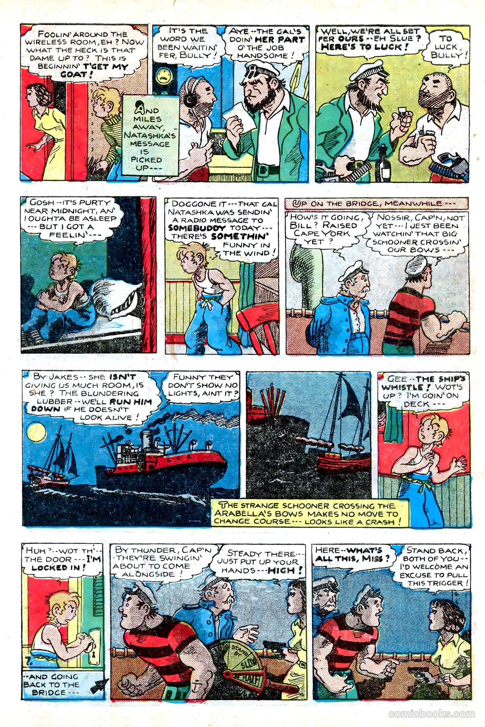 Amazing Mystery Funnies #22 (1942, Centaur) — page 38 of 66