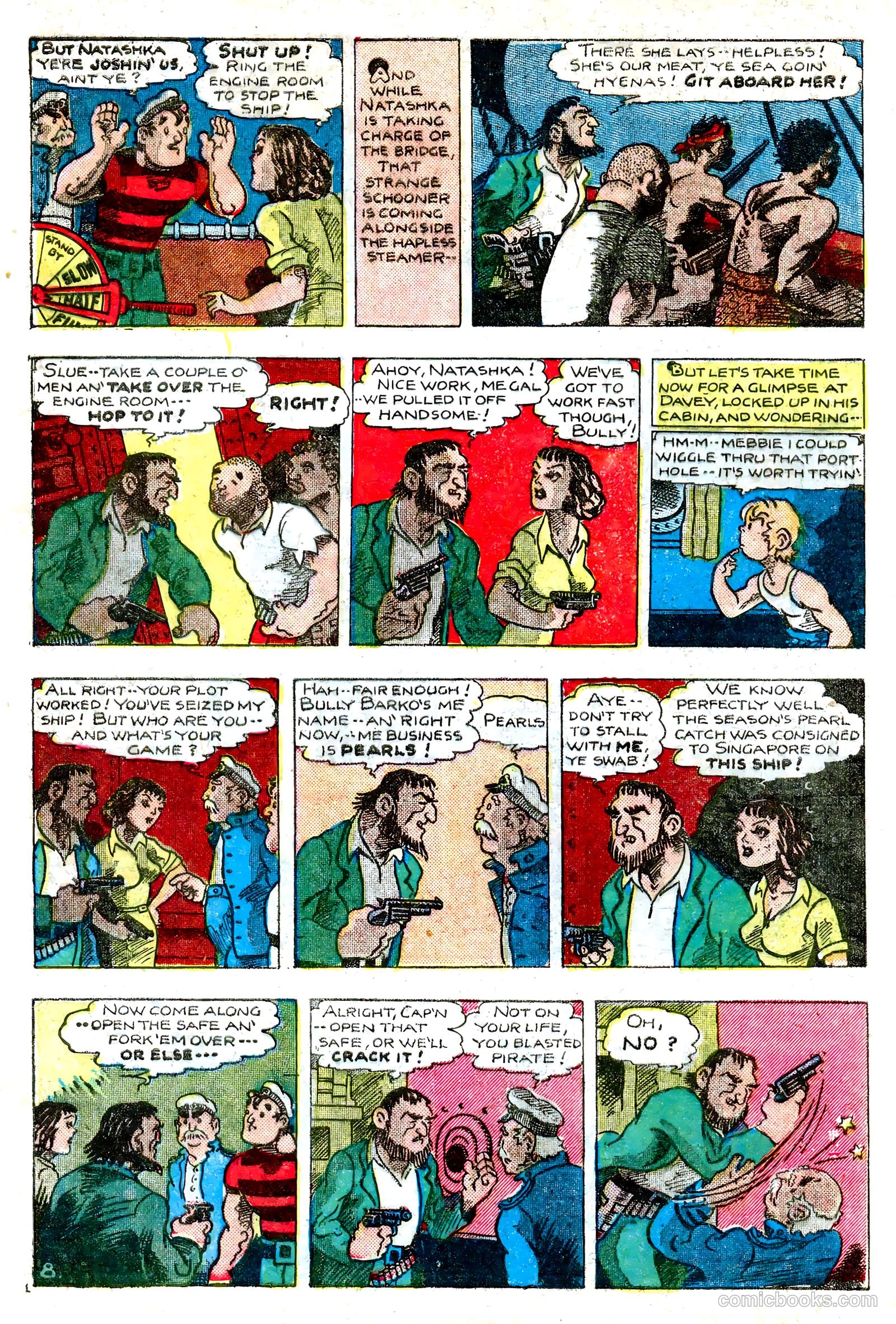 Amazing Mystery Funnies #22 (1942, Centaur) — page 39 of 66
