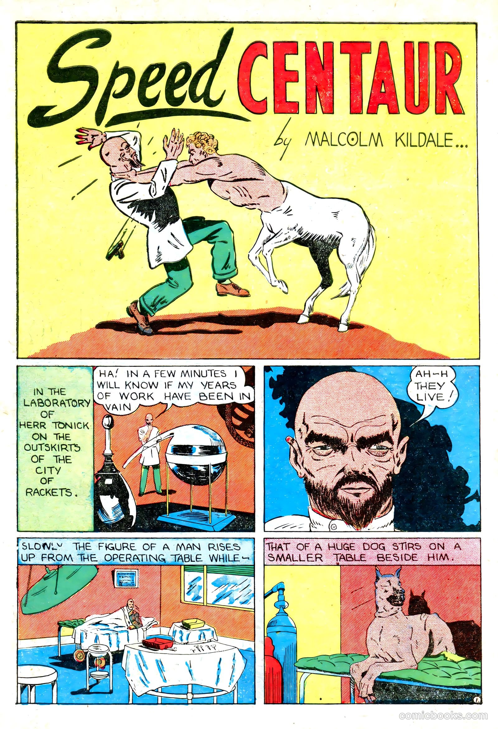Amazing Mystery Funnies #22 (1942, Centaur) — page 41 of 66
