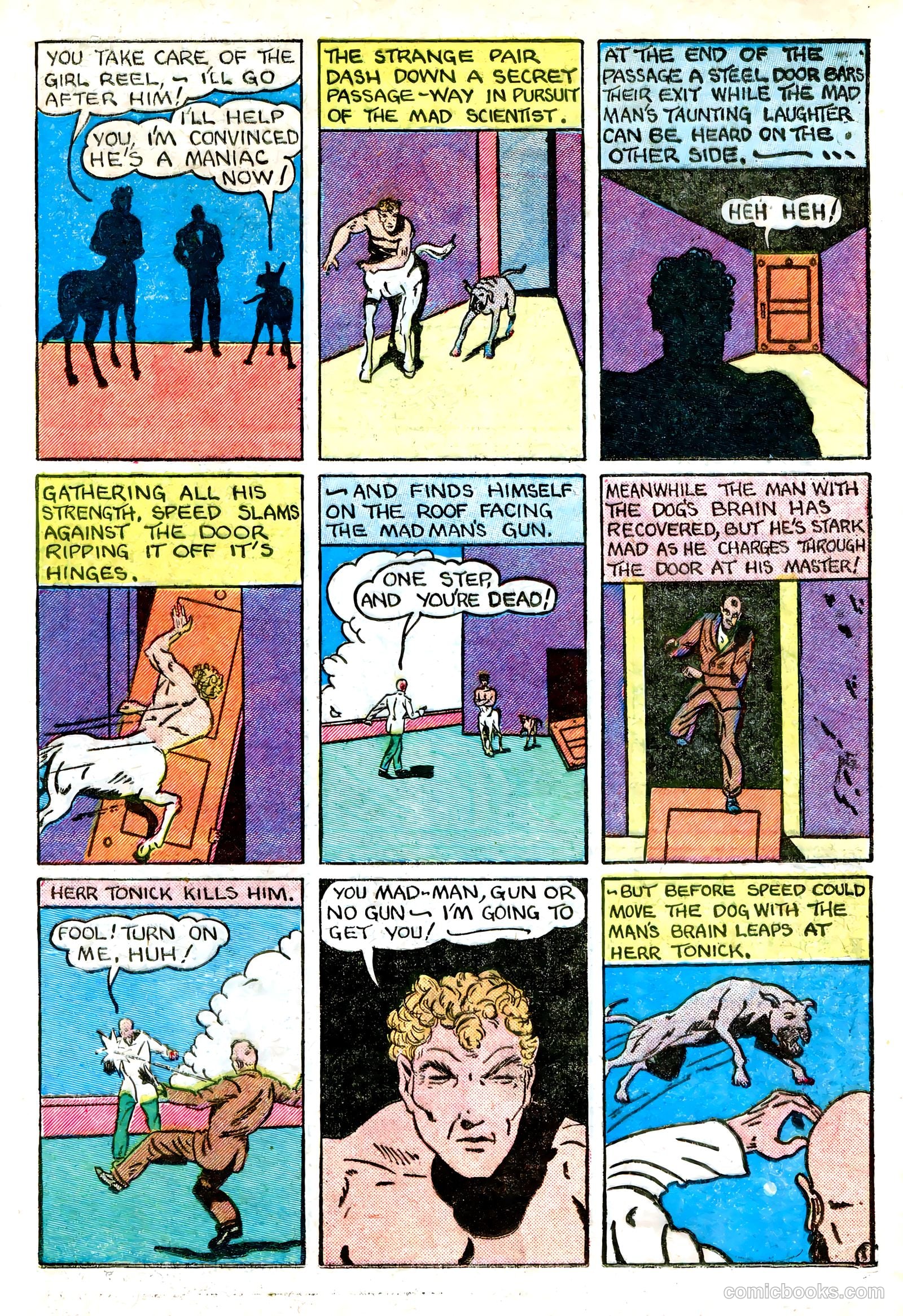 Amazing Mystery Funnies #22 (1942, Centaur) — page 48 of 66