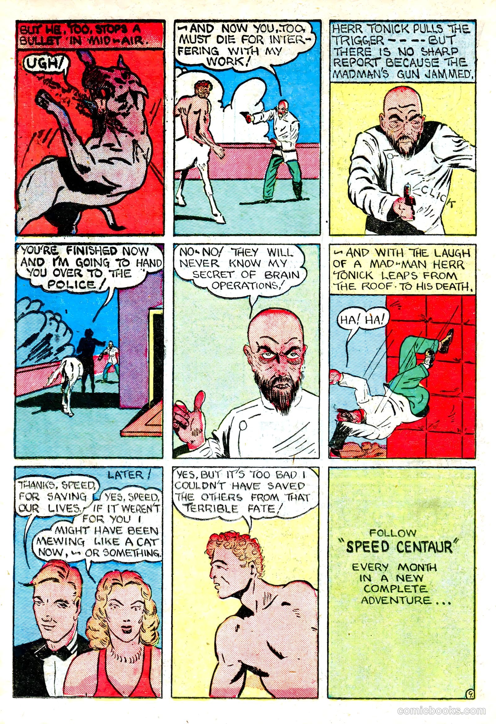 Amazing Mystery Funnies #22 (1942, Centaur) — page 49 of 66