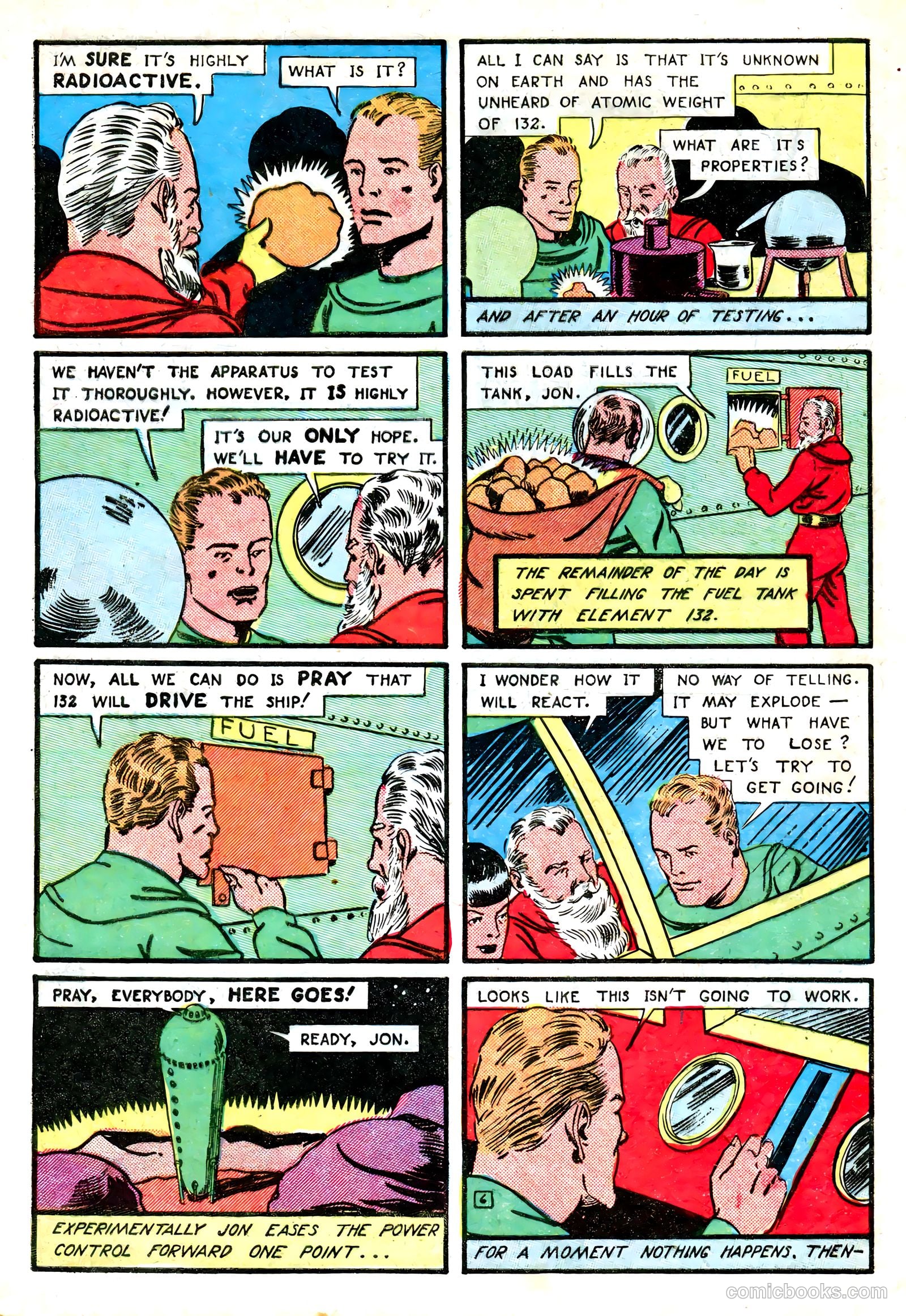 Amazing Mystery Funnies #22 (1942, Centaur) — page 55 of 66