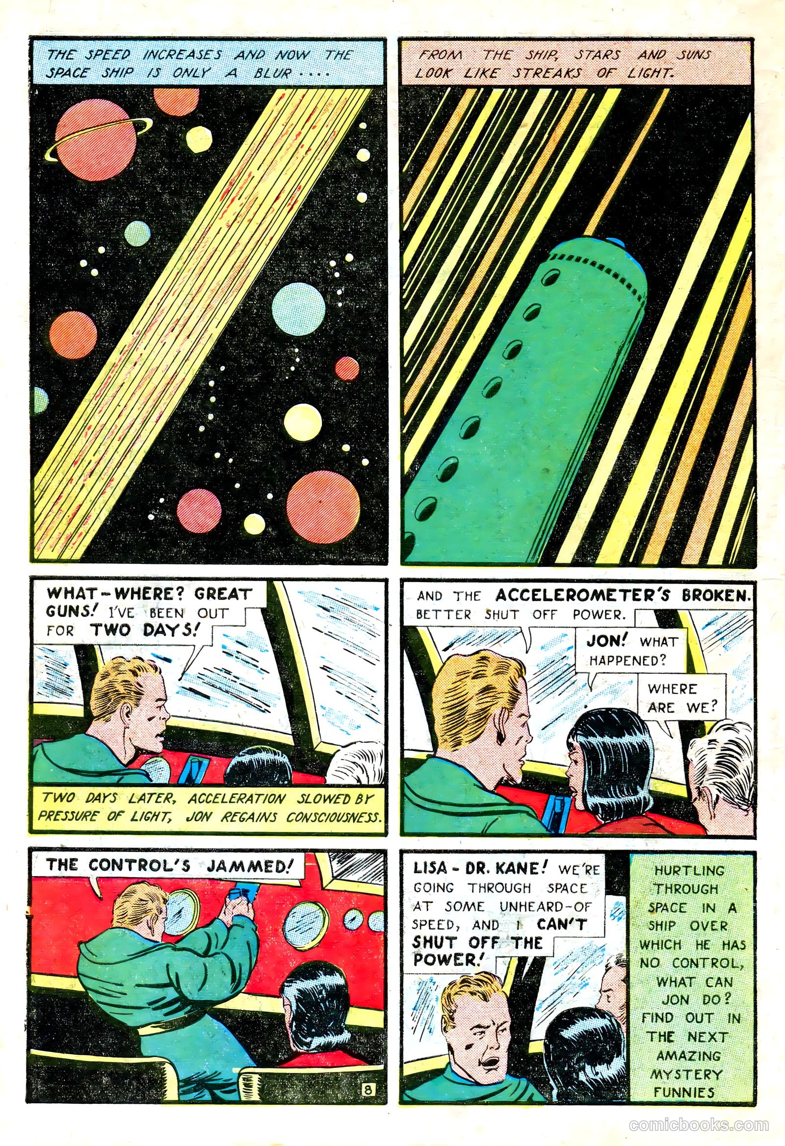 Amazing Mystery Funnies #22 (1942, Centaur) — page 57 of 66
