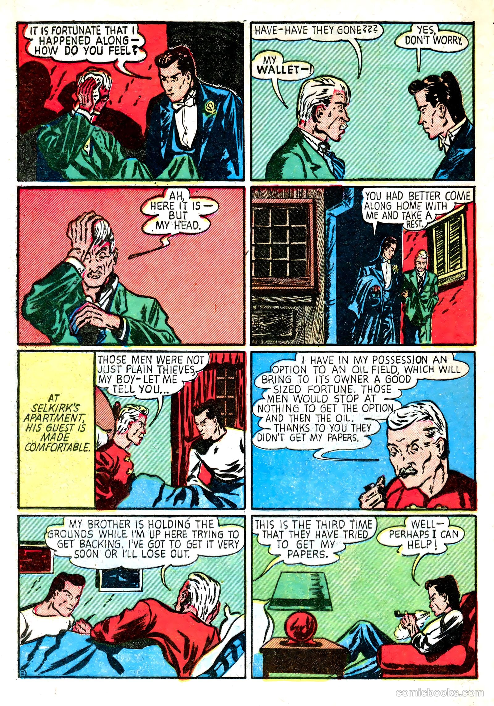 Amazing Mystery Funnies #22 (1942, Centaur) — page 59 of 66
