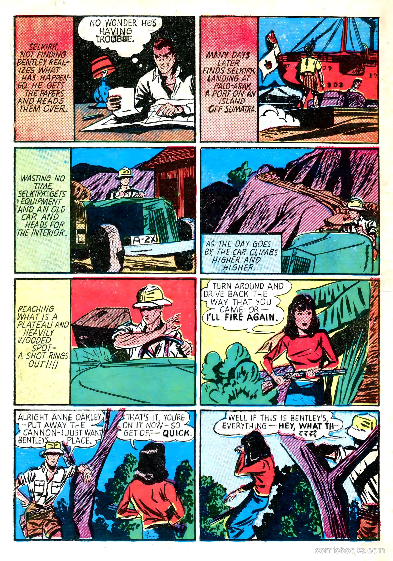 Amazing Mystery Funnies #22 (1942, Centaur) — page 61 of 66