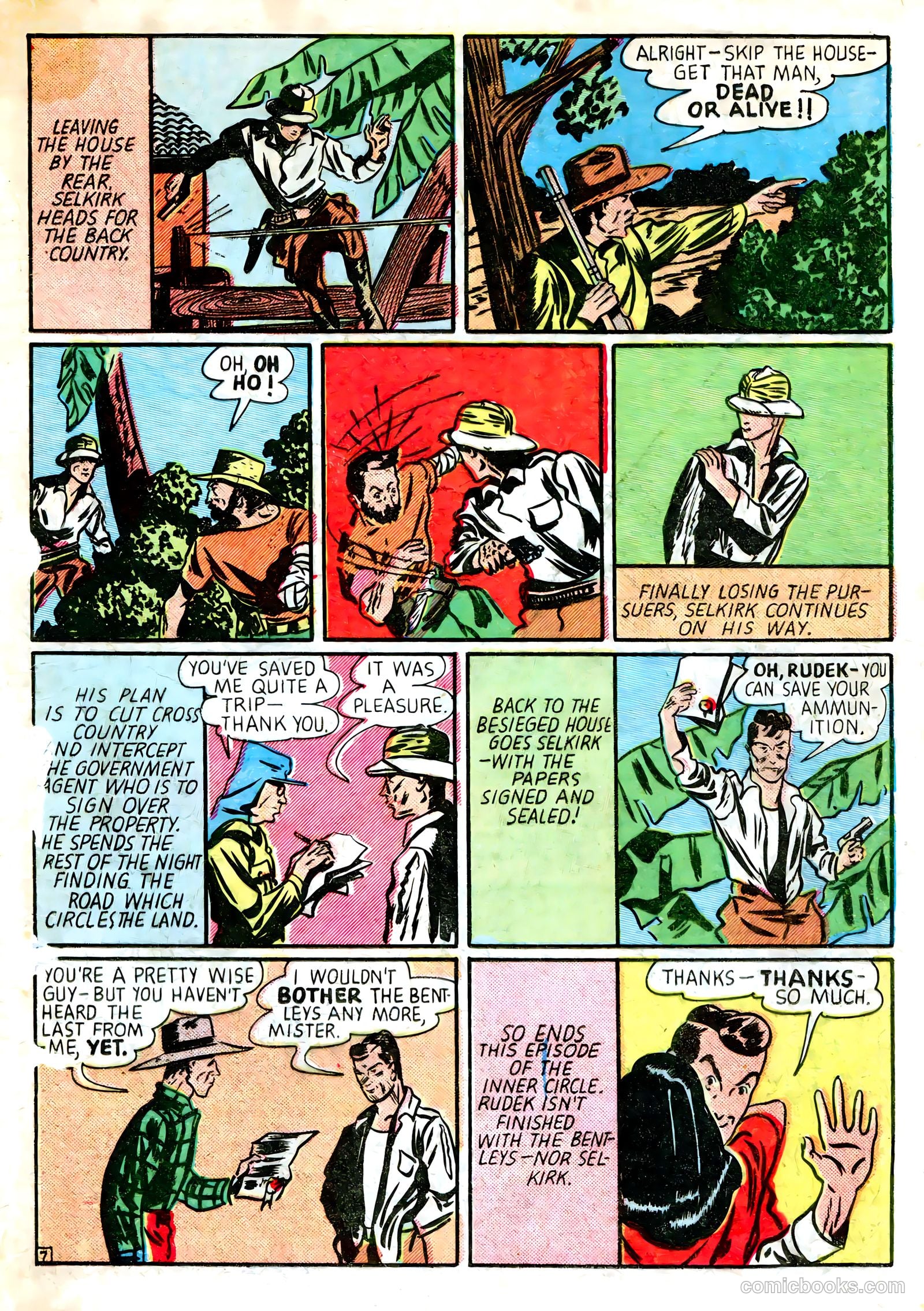 Amazing Mystery Funnies #22 (1942, Centaur) — page 64 of 66