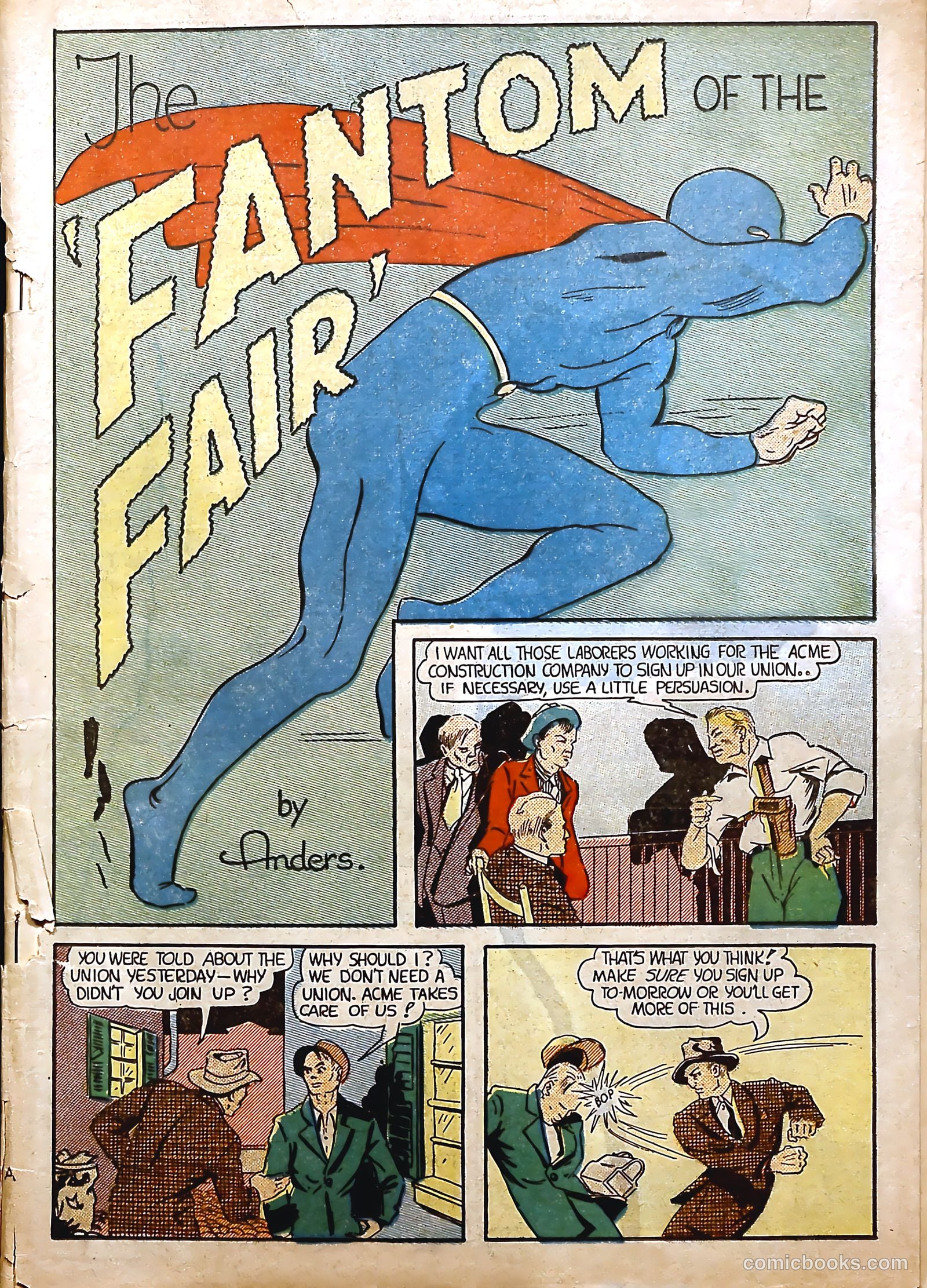 Amazing Mystery Funnies #23 (1943, Centaur) — page 2 of 63