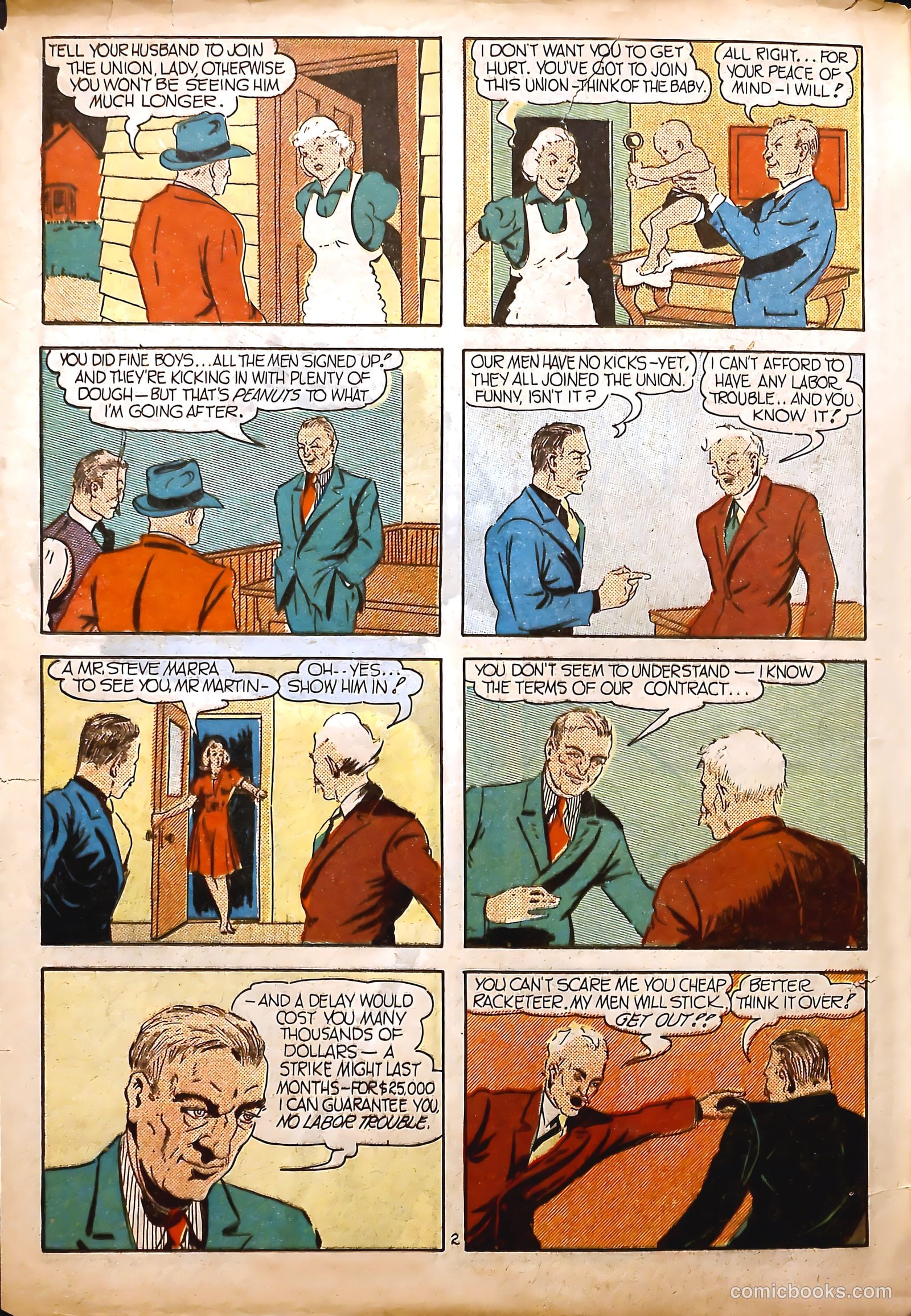 Amazing Mystery Funnies #23 (1943, Centaur) — page 3 of 63